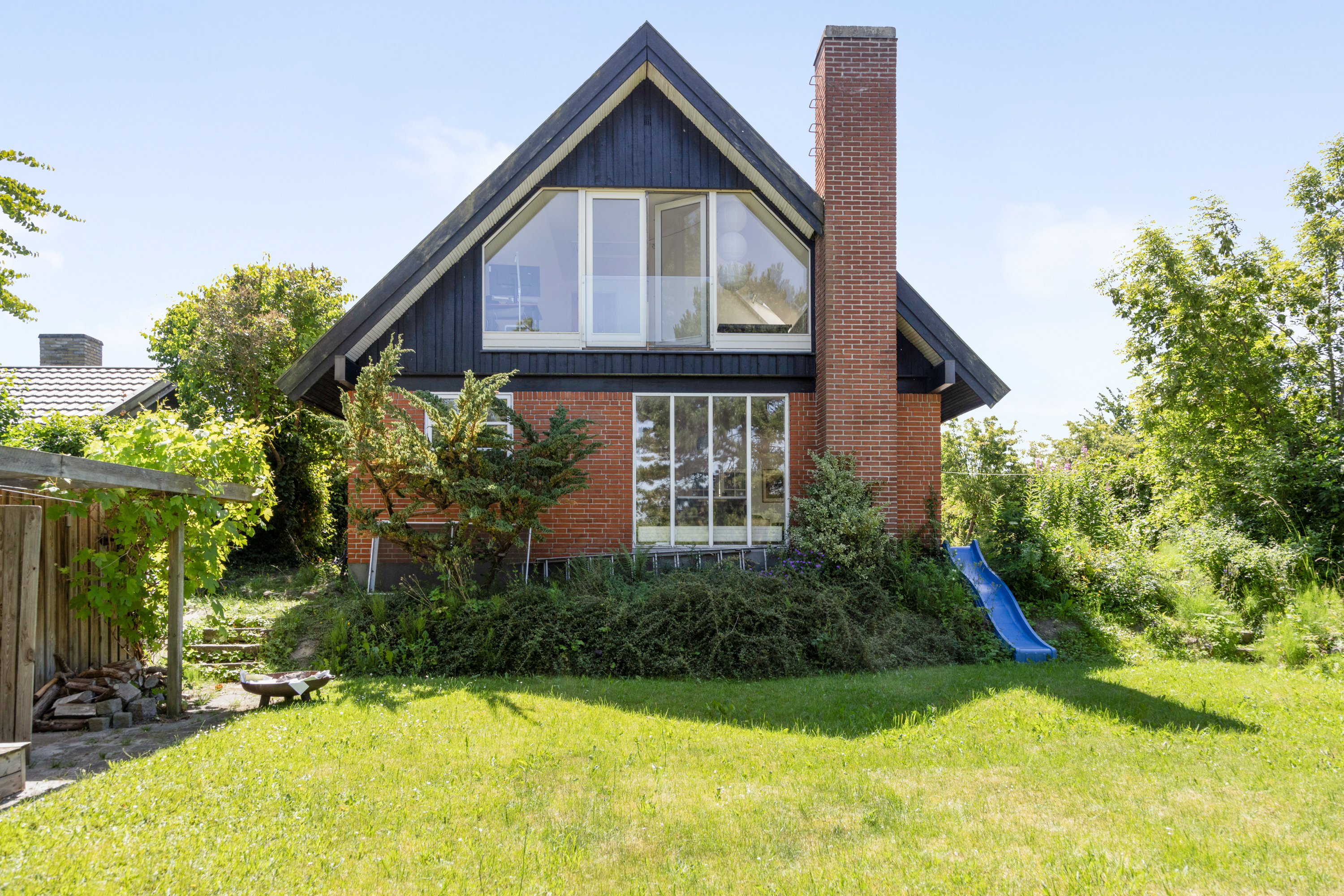 Villa: Facade på Vadsbjerg 29, 2760 Måløv