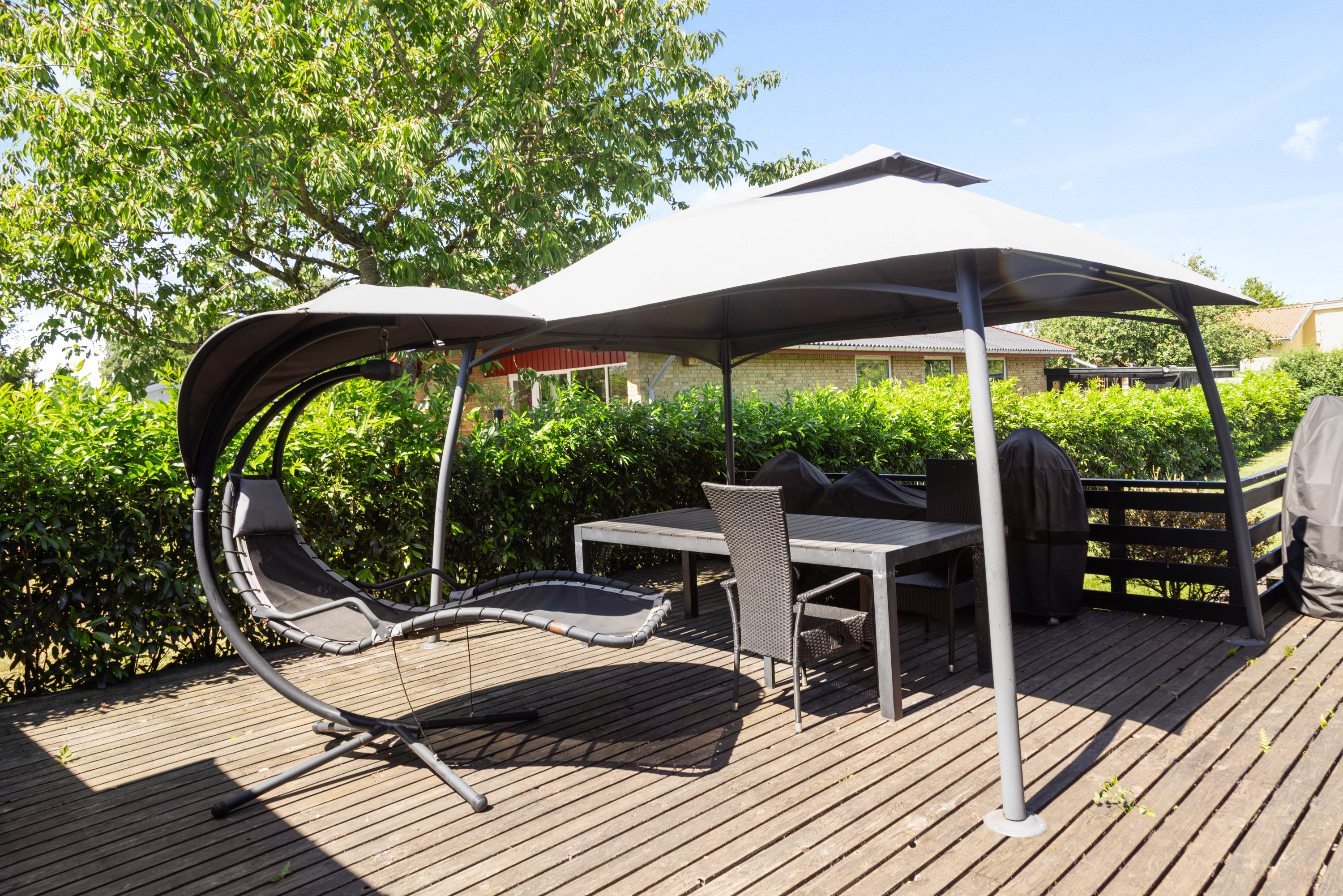 Fremhævet overdækket terrasse billede i fuldskærmstilstand. Billede af Ågerupvej 177, 2750 Ballerup