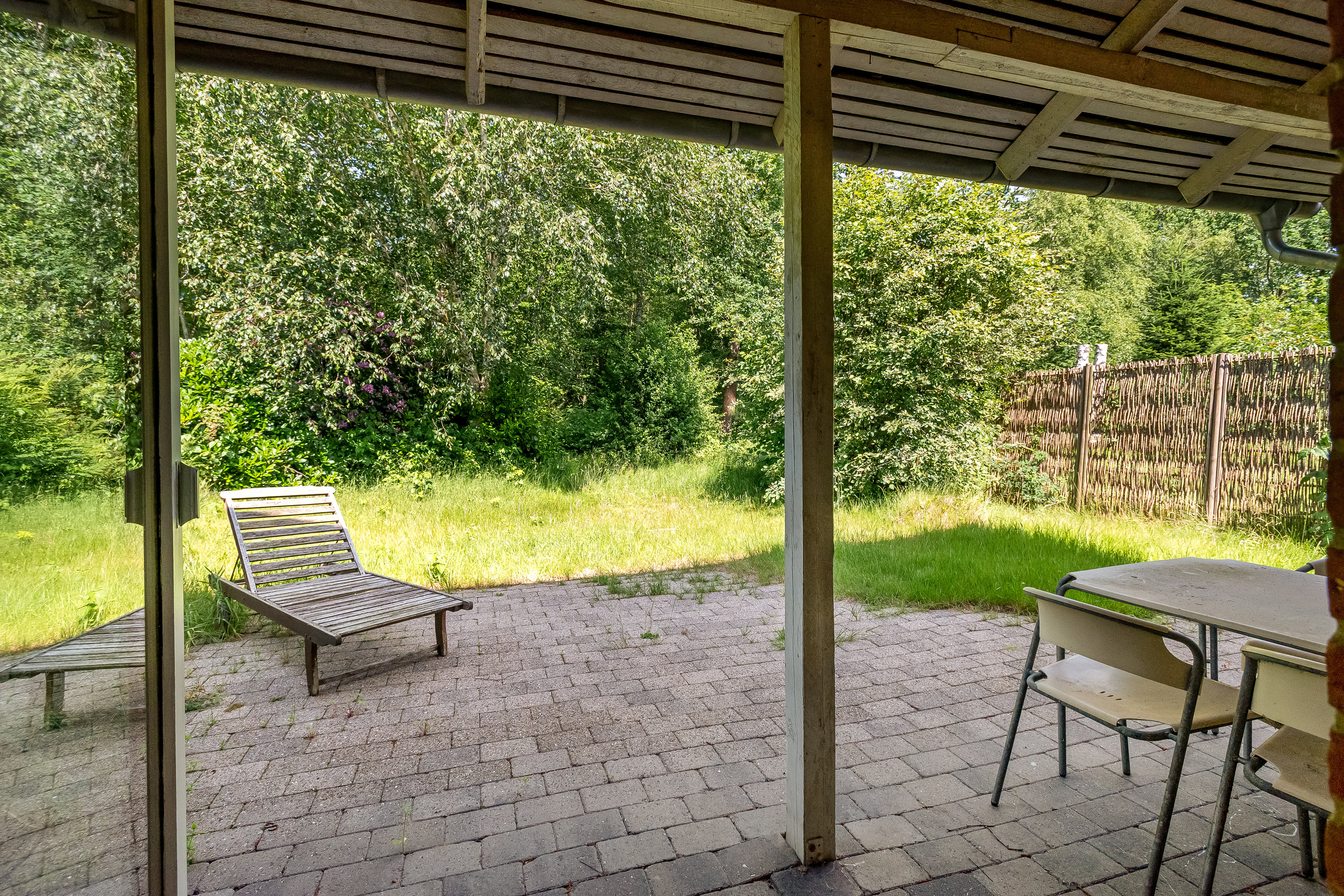 Fremhævet overdækket terrasse billede i fuldskærmstilstand. Billede af Tjørnevej 40, Mejdal, 7500 Holstebro
