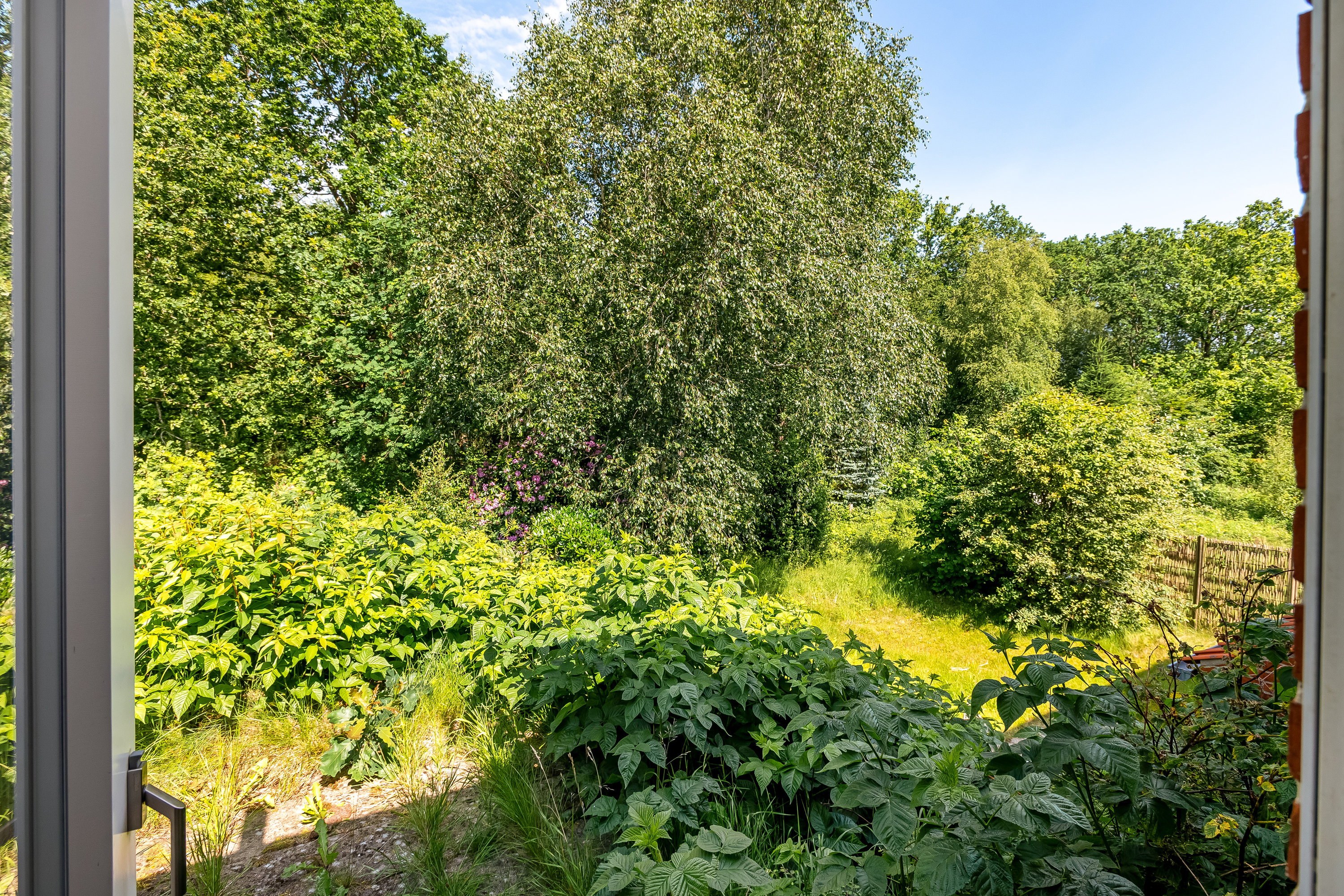 Fremhævet terrasse billede i fuldskærmstilstand. Billede af Tjørnevej 40, Mejdal, 7500 Holstebro