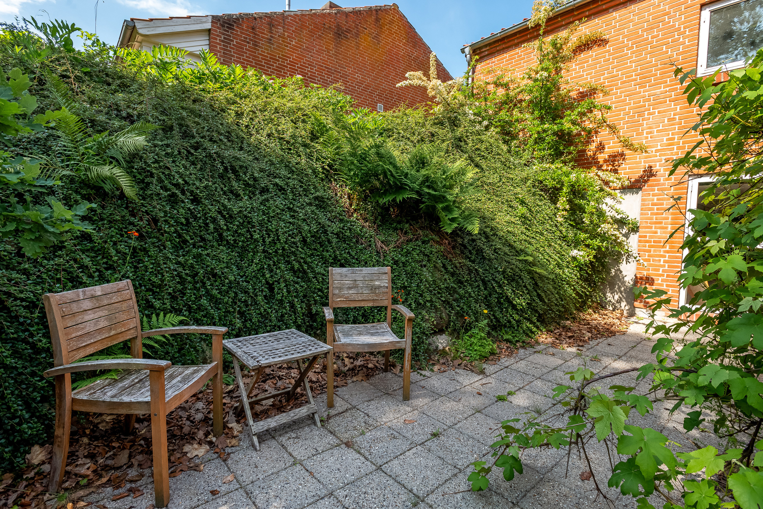 Fremhævet terrasse billede i fuldskærmstilstand. Billede af Tjørnevej 40, Mejdal, 7500 Holstebro