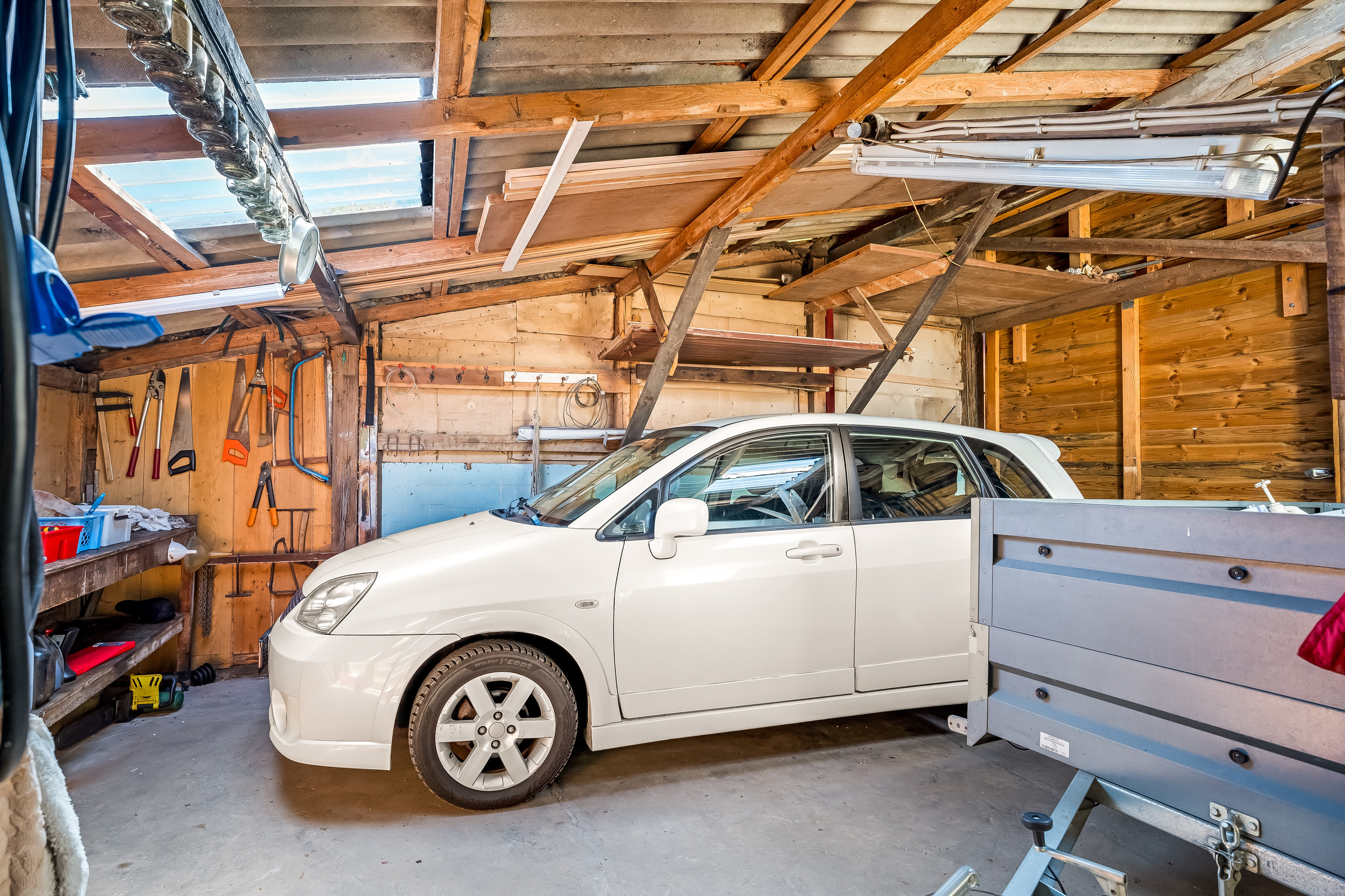 Fremhævet garage billede i fuldskærmstilstand. Billede af Møllevej 64, 4872 Idestrup