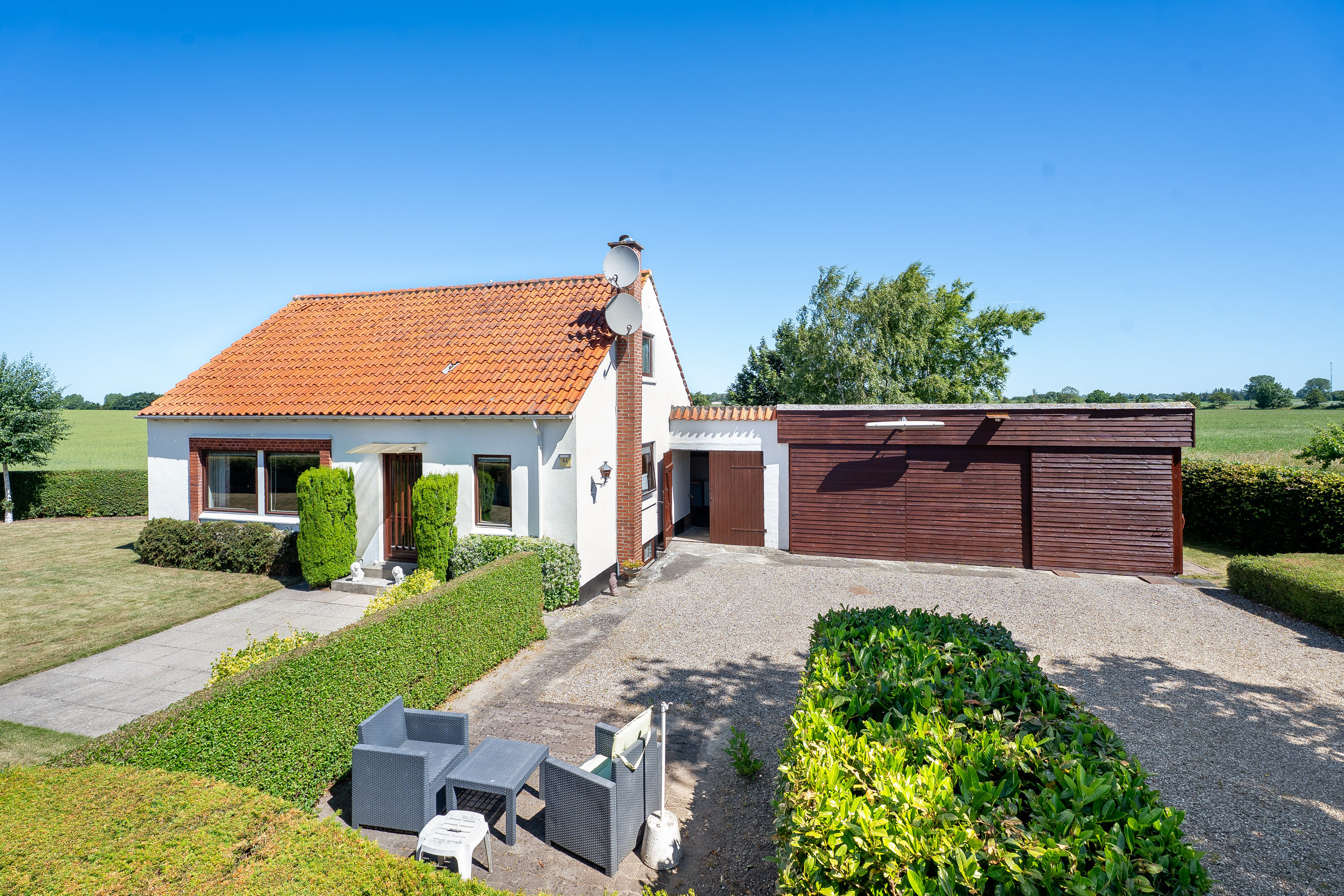 Villa: Mastefoto på Møllevej 64, 4872 Idestrup