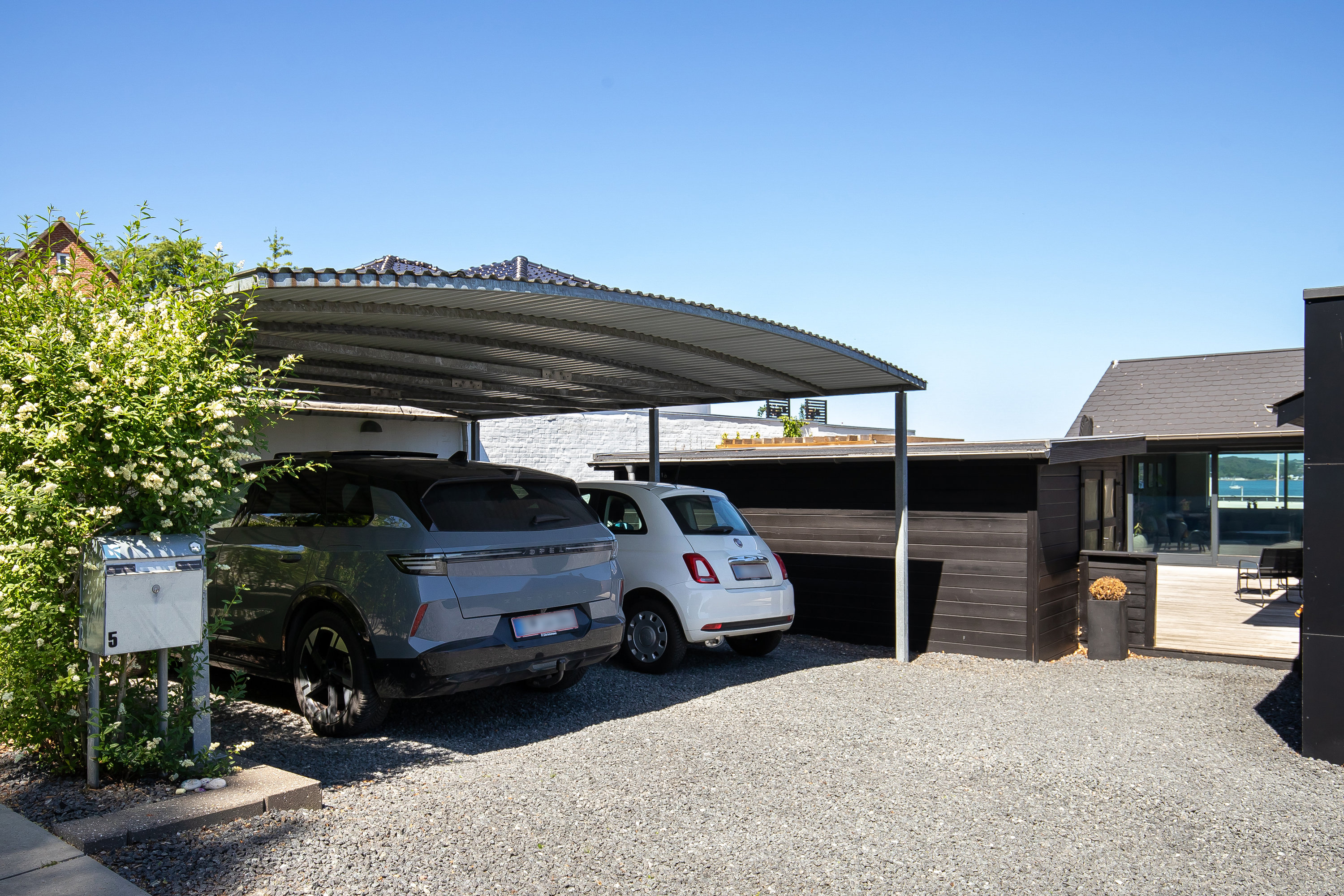 Fremhævet carport billede i fuldskærmstilstand. Billede af Engen 5, Tved, 6000 Kolding