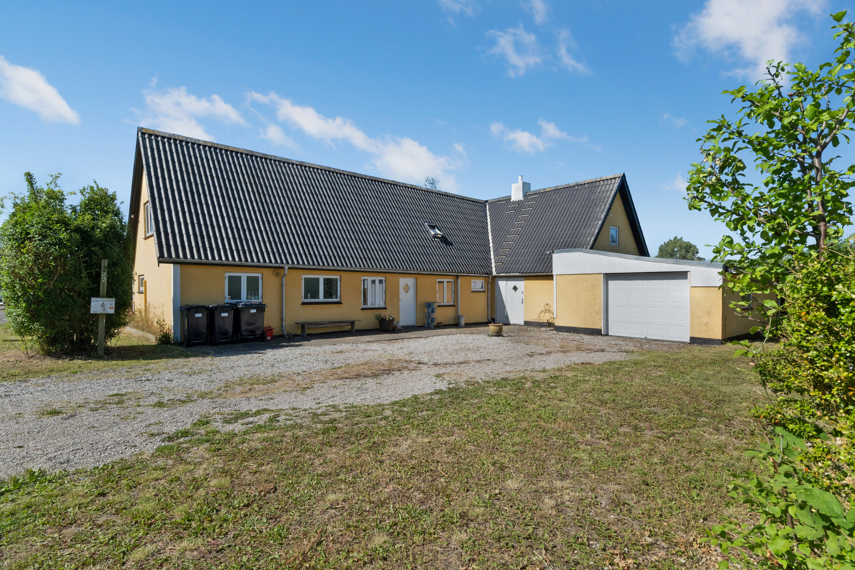 Villa: Facade på Langgyden 22, Asperup Mark, 5580 Nørre Aaby