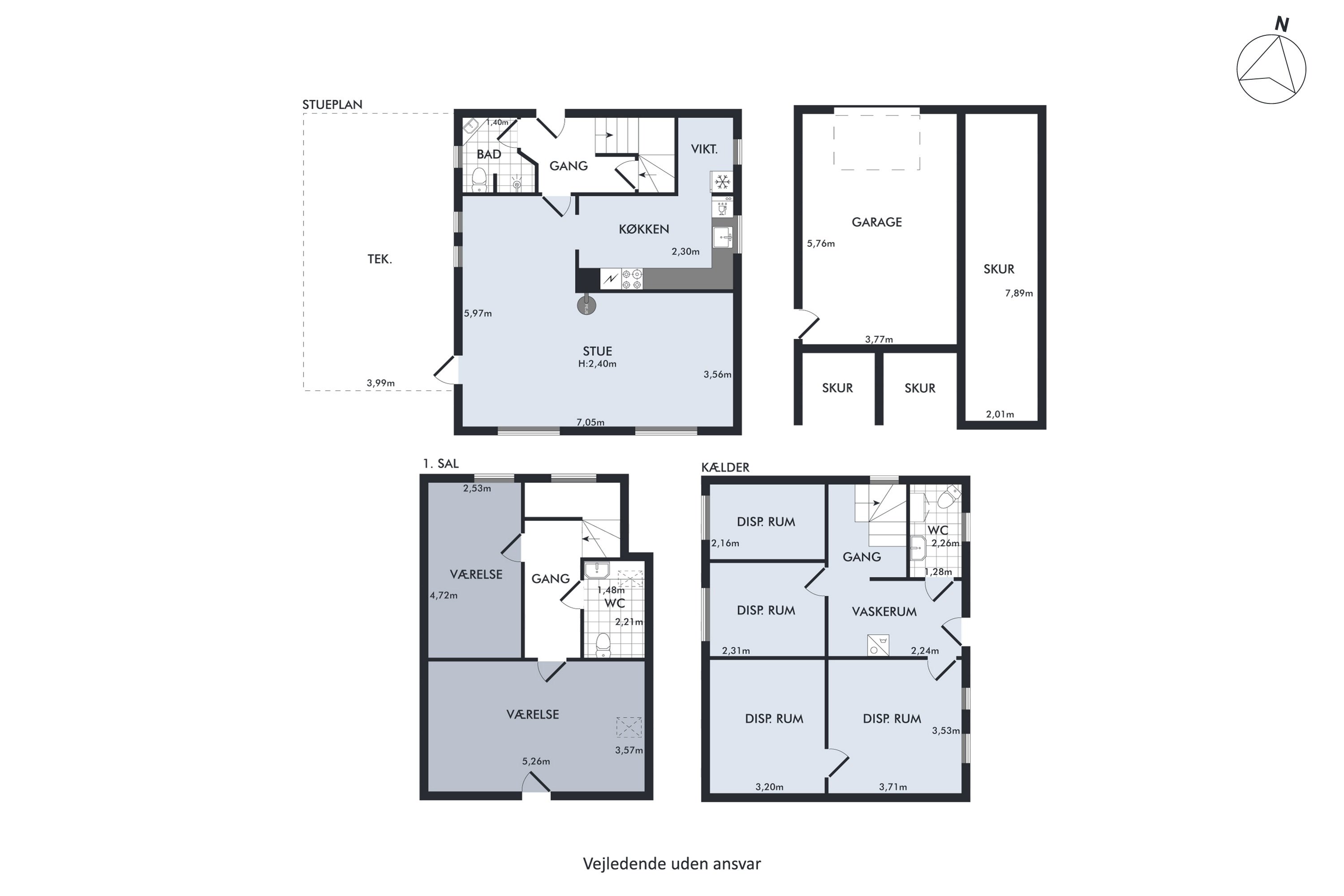 Plantegninger billede af Brovej 84, 6310 Broager
