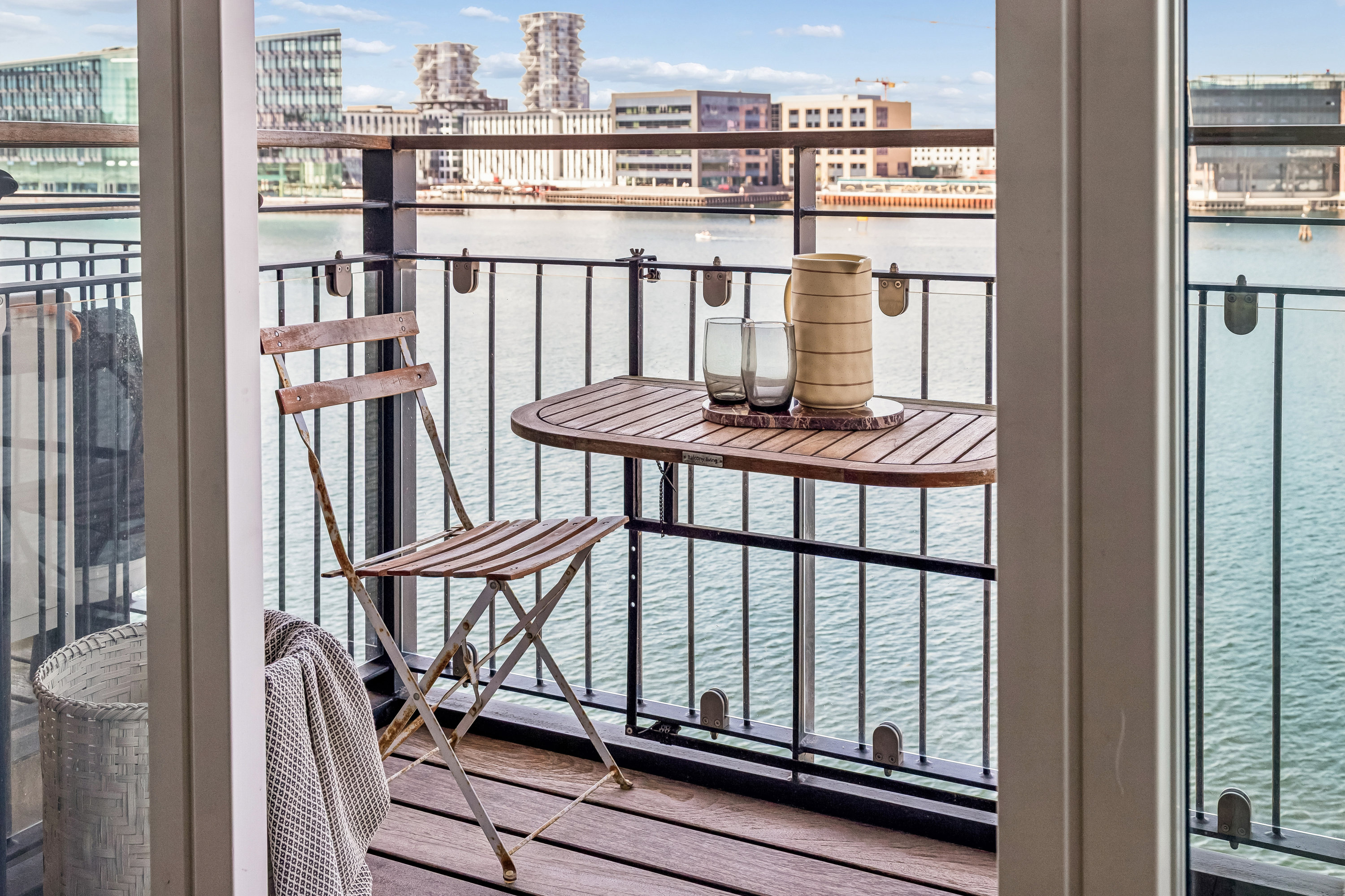 Fremhævet altan billede i fuldskærmstilstand. Billede af Islands Brygge 24B, 3. mf., 2300 København S
