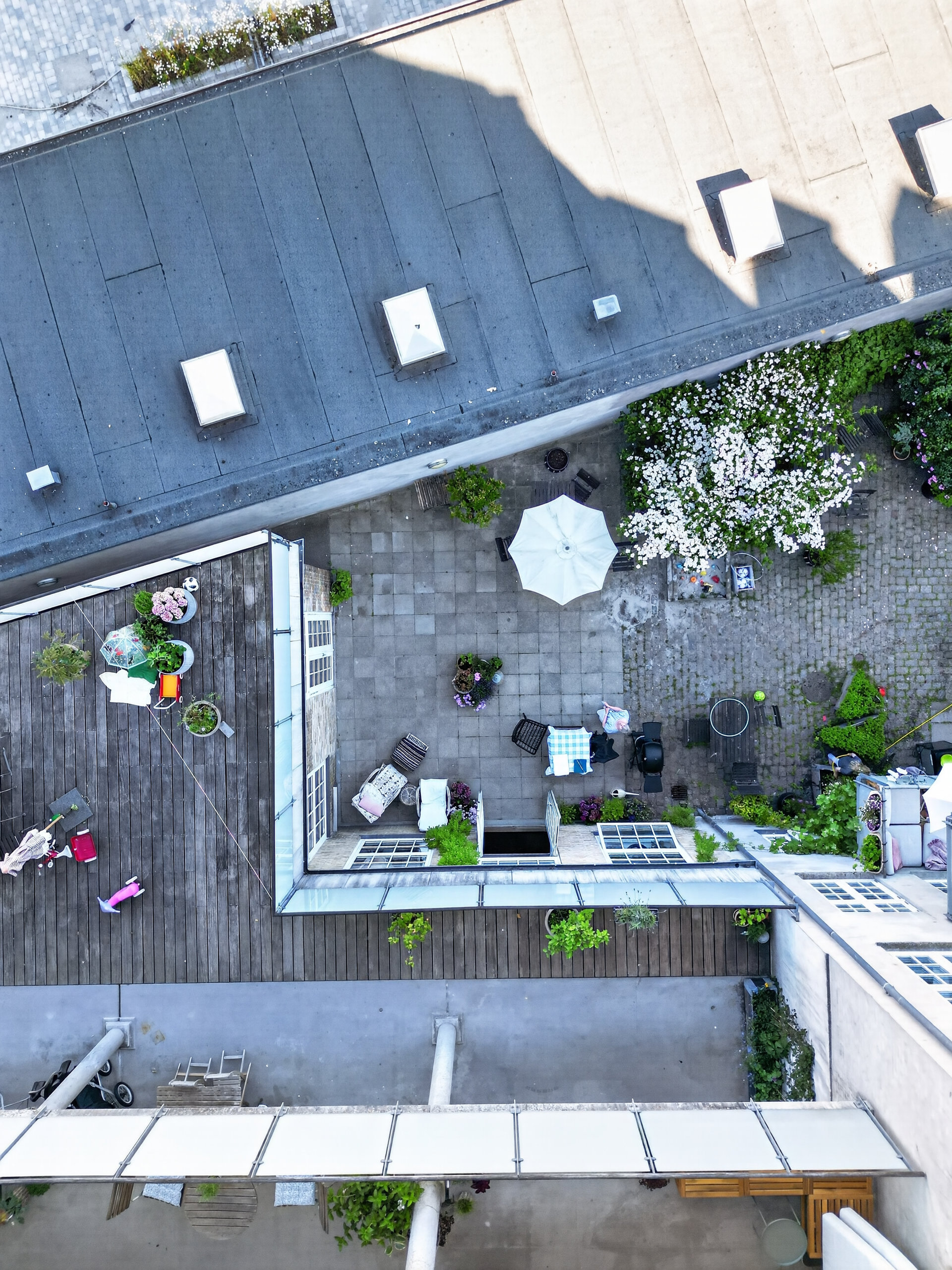 Fremhævet luftfoto billede i fuldskærmstilstand. Billede af Heimdalsgade 16, st. th., 2200 København N