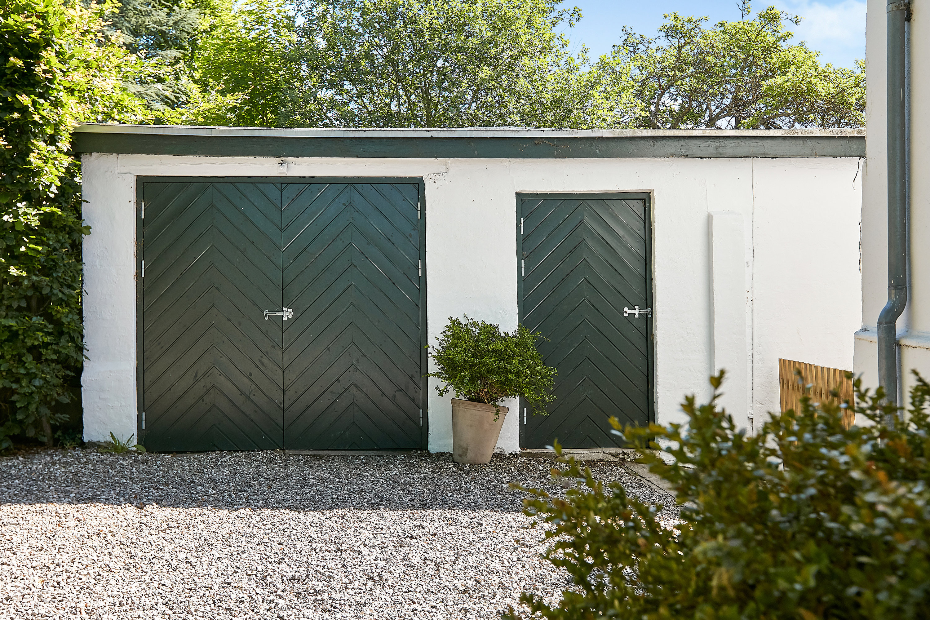Fremhævet garage billede i fuldskærmstilstand. Billede af Haldrupvej 36, Søvind, 8700 Horsens