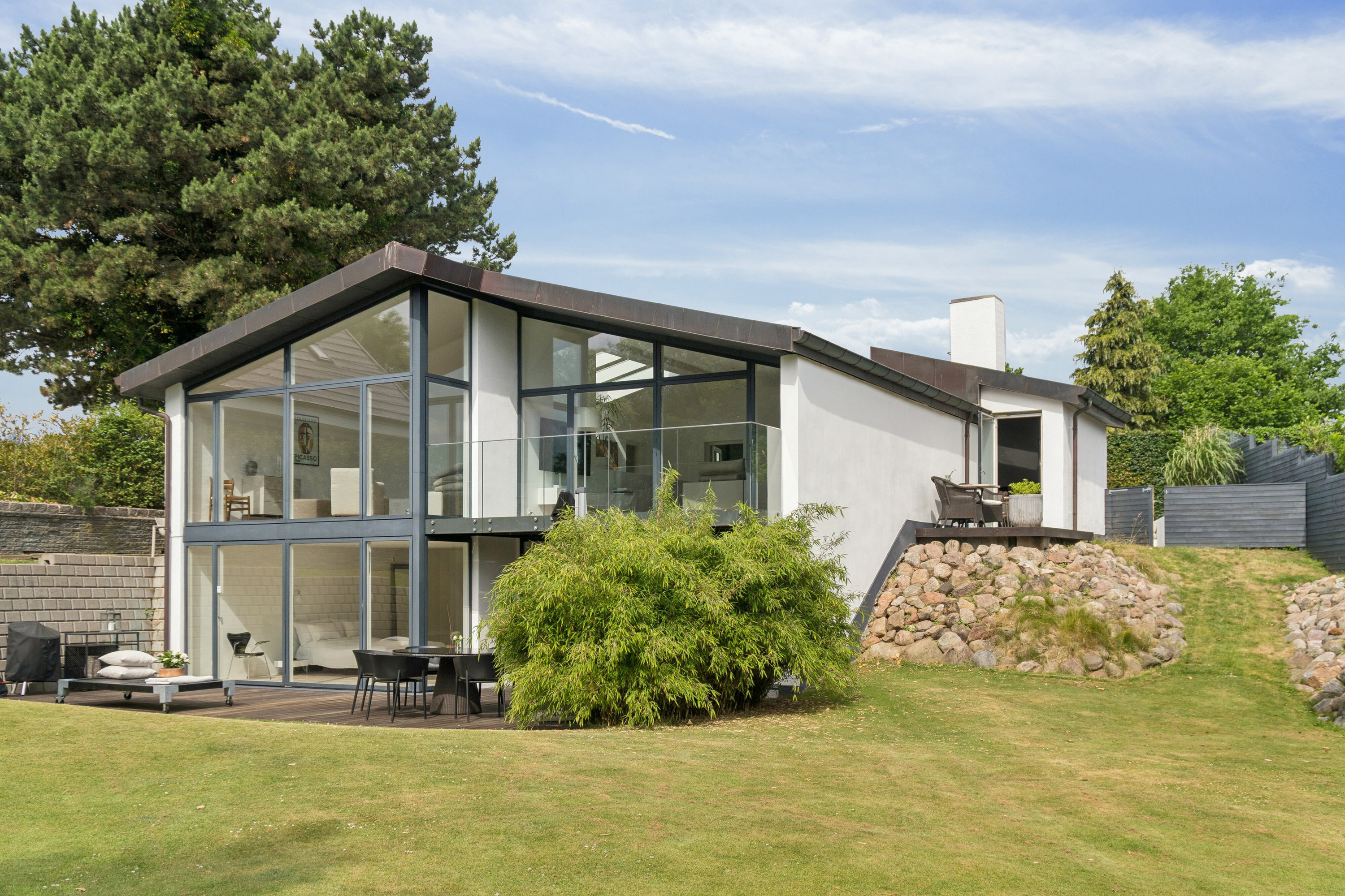 Villa: Set fra haven på Ringvej 40, 2970 Hørsholm