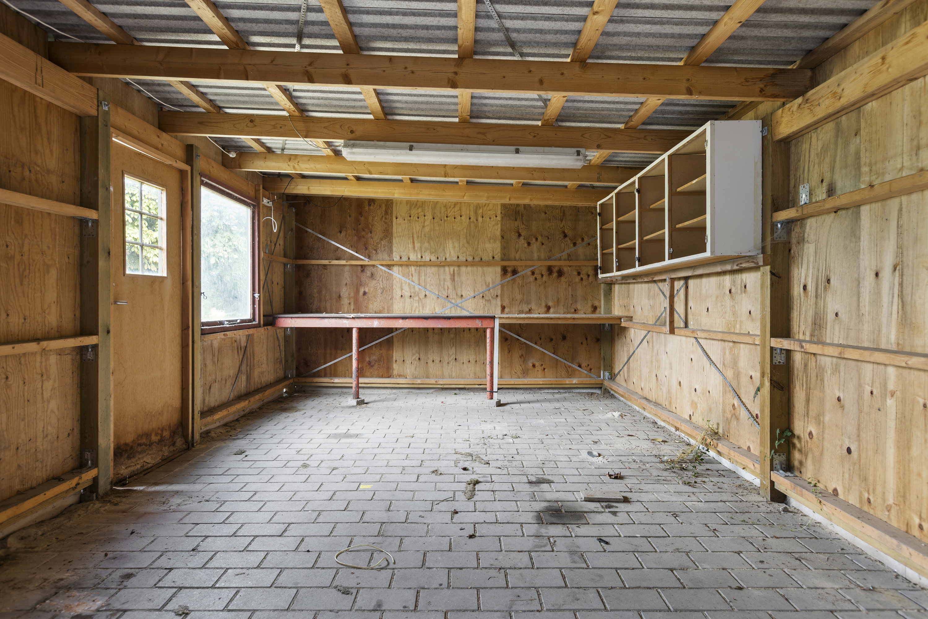 Fremhævet garage billede i fuldskærmstilstand. Billede af Lille Strandvej 2, 4241 Vemmelev