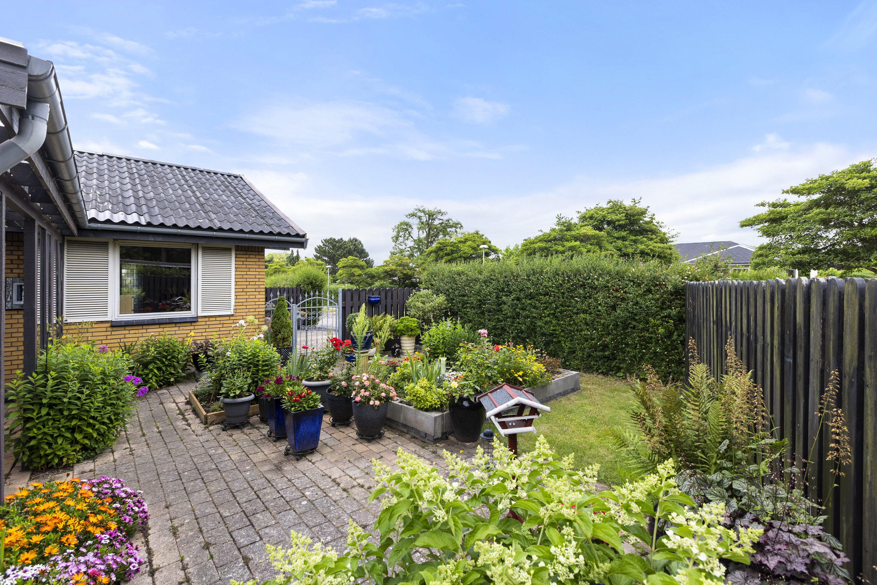 Fremhævet terrasse billede i fuldskærmstilstand. Billede af Bygvej 1, 4220 Korsør