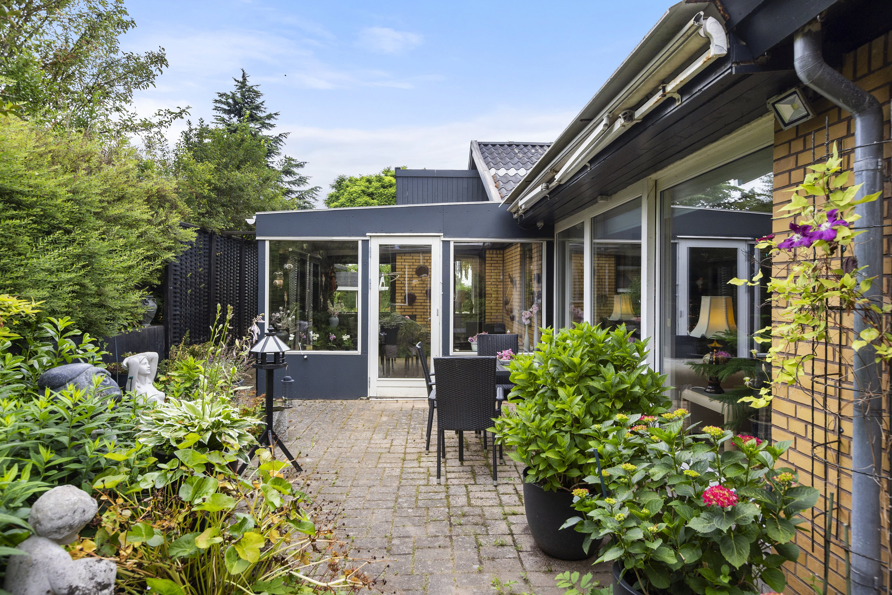 Fremhævet terrasse billede i fuldskærmstilstand. Billede af Bygvej 1, 4220 Korsør