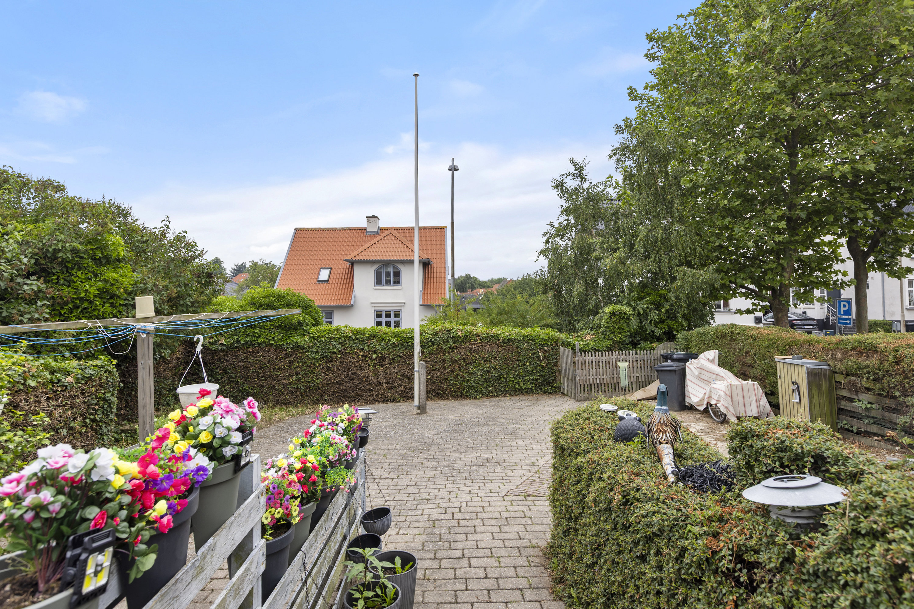Fremhævet terrasse billede i fuldskærmstilstand. Billede af Mathiesensvej 23, 4220 Korsør