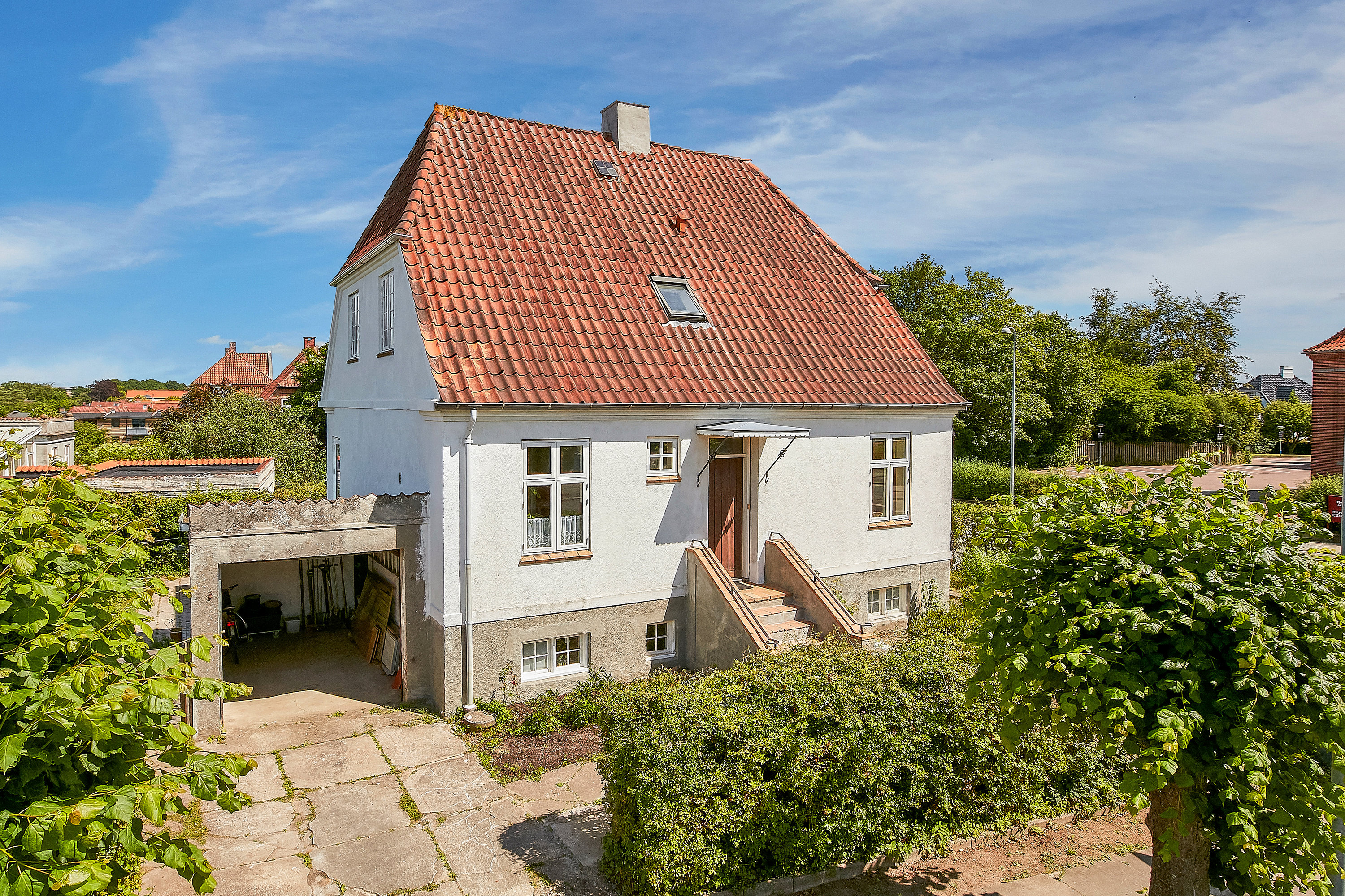 Fremhævet facade billede i fuldskærmstilstand. Billede af Sundvej 51, Østlige bydel, 8700 Horsens