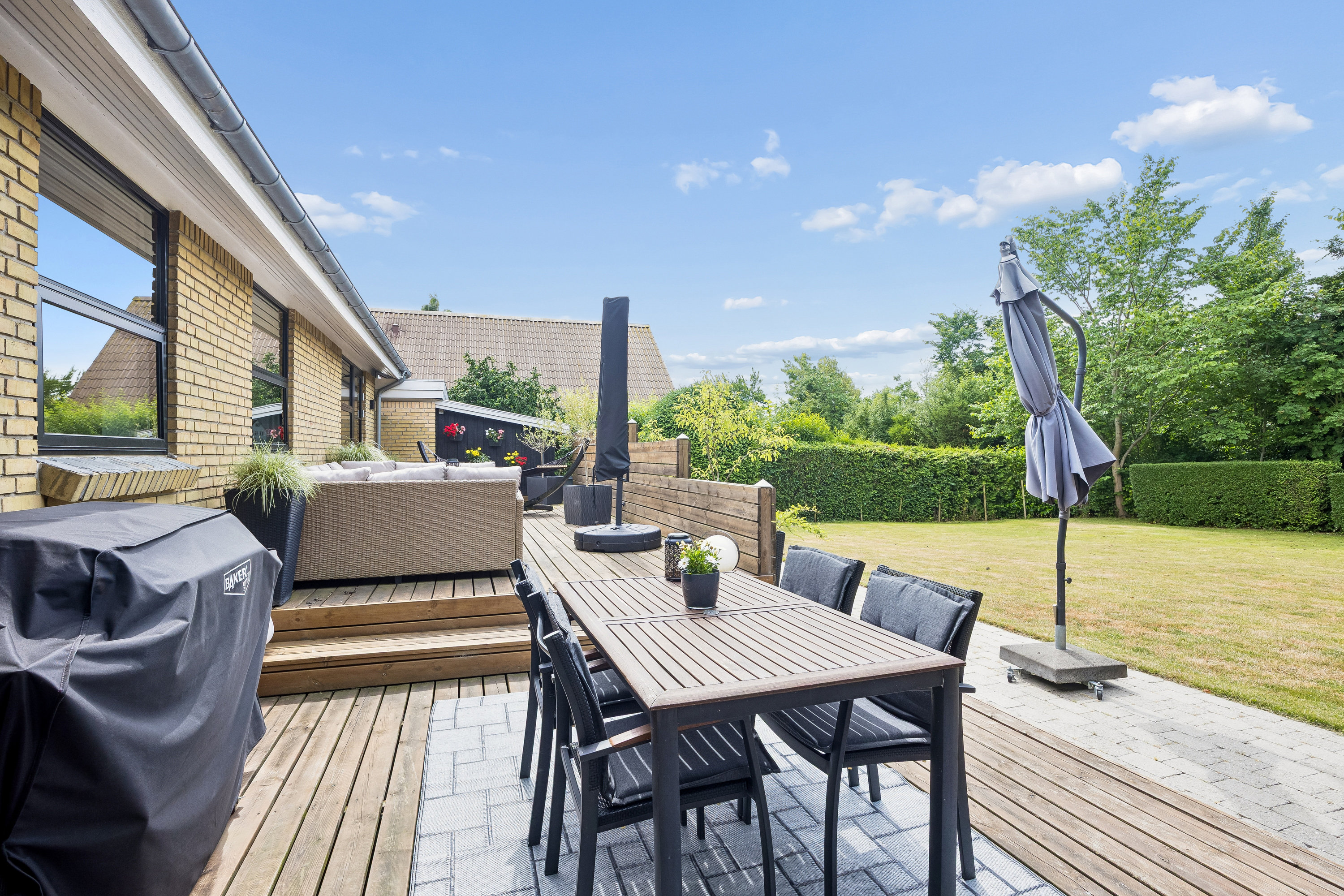 Miniaturebillede 1: terrasse. Billede af Højbuen 21, 4270 Høng