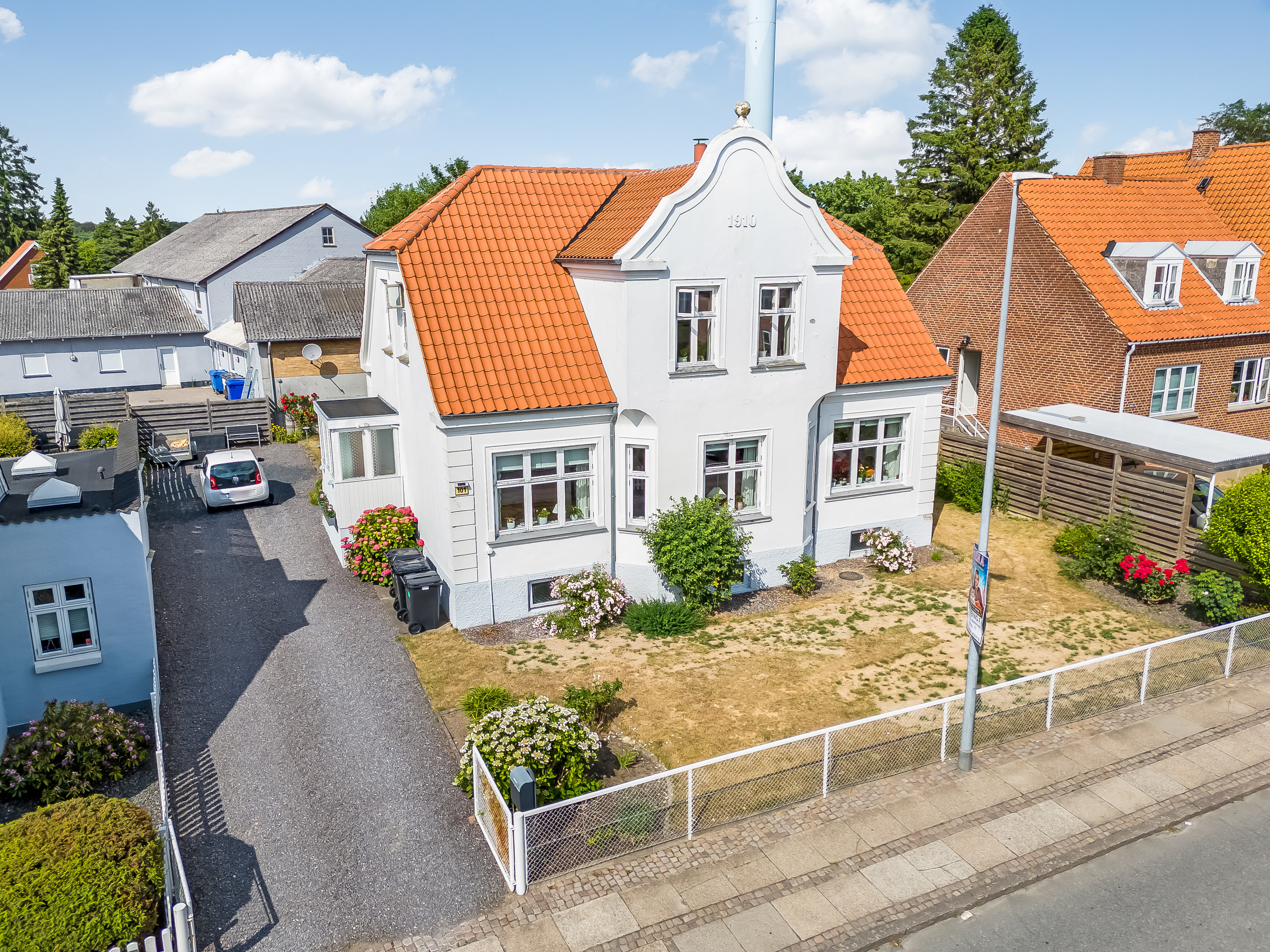 Villa: Mastefoto på Østerbrogade 101, 4800 Nykøbing F