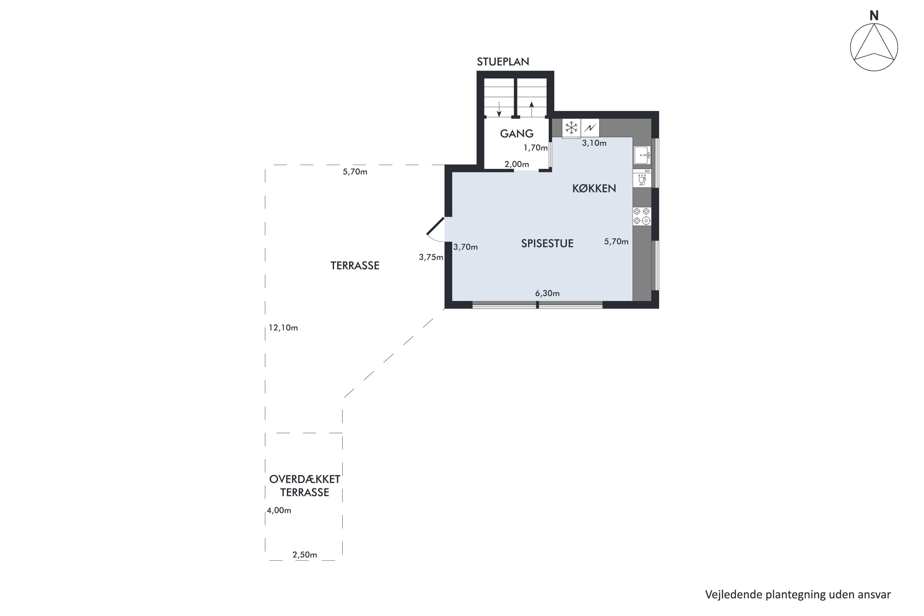 Plantegninger billede af Gadevangen 18B, 2800 Kongens Lyngby