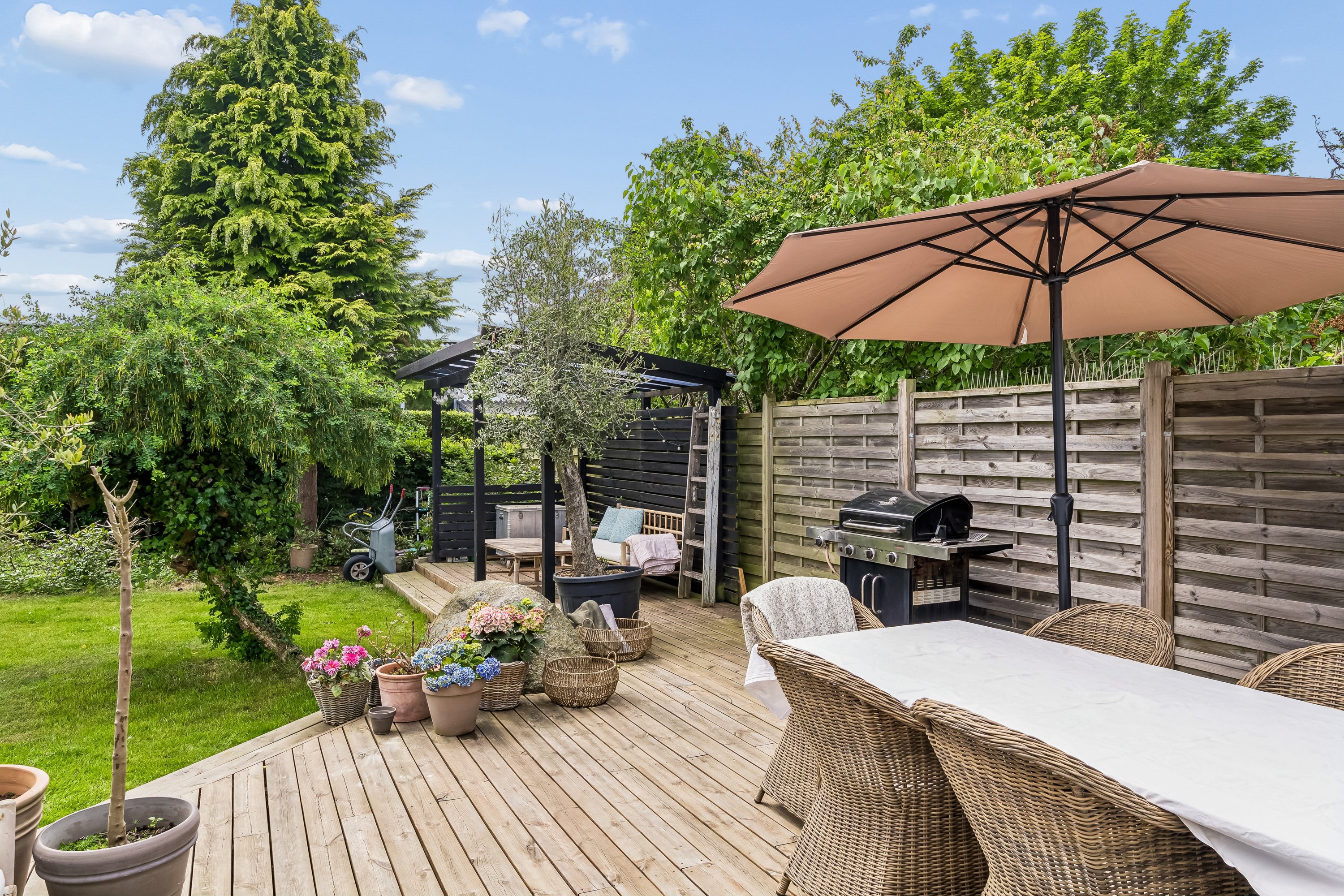 Miniaturebillede 2: terrasse. Billede af Gadevangen 18B, 2800 Kongens Lyngby