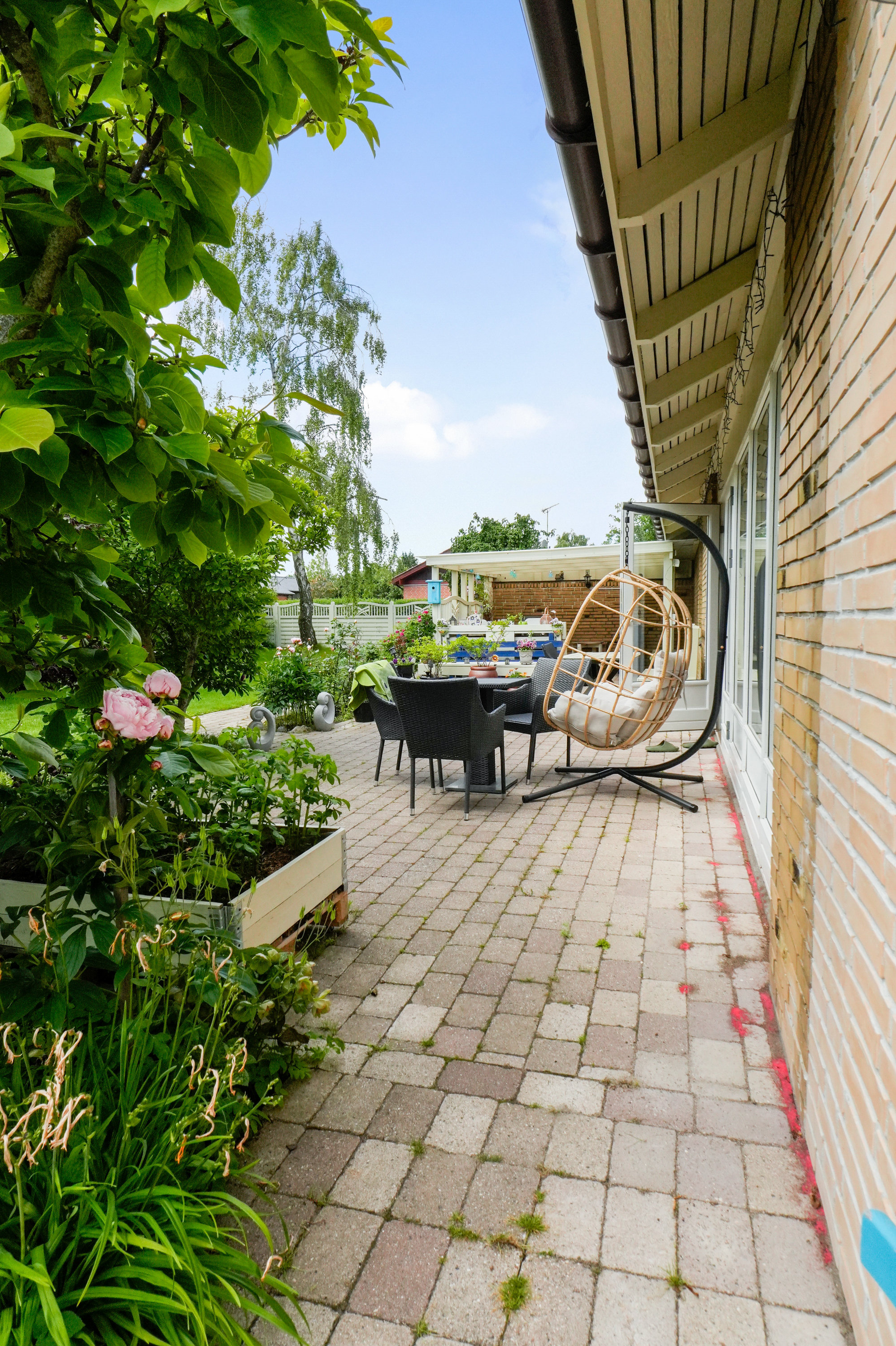 Fremhævet terrasse billede i fuldskærmstilstand. Billede af Skebyvej 28, 2740 Skovlunde