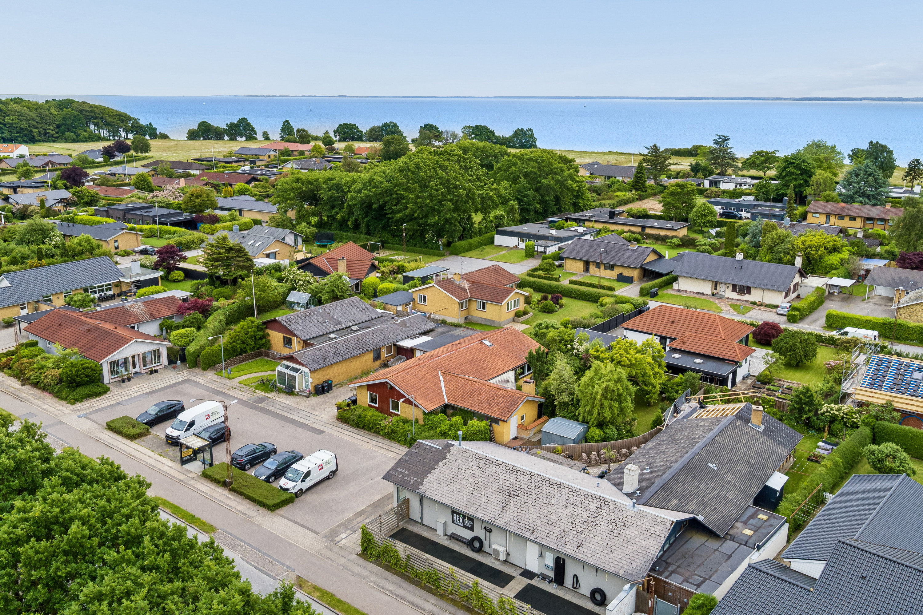 Fremhævet luftfoto billede i fuldskærmstilstand. Billede af Borgmester Andersens Vej 4, 6400 Sønderborg