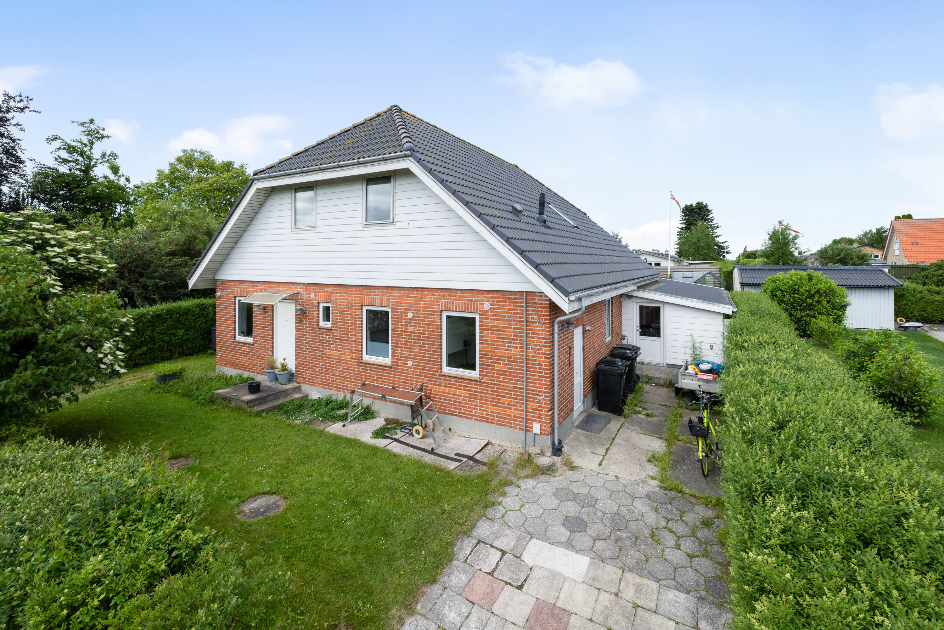 Villa: Facade på Hyldetoften 4, 2750 Ballerup