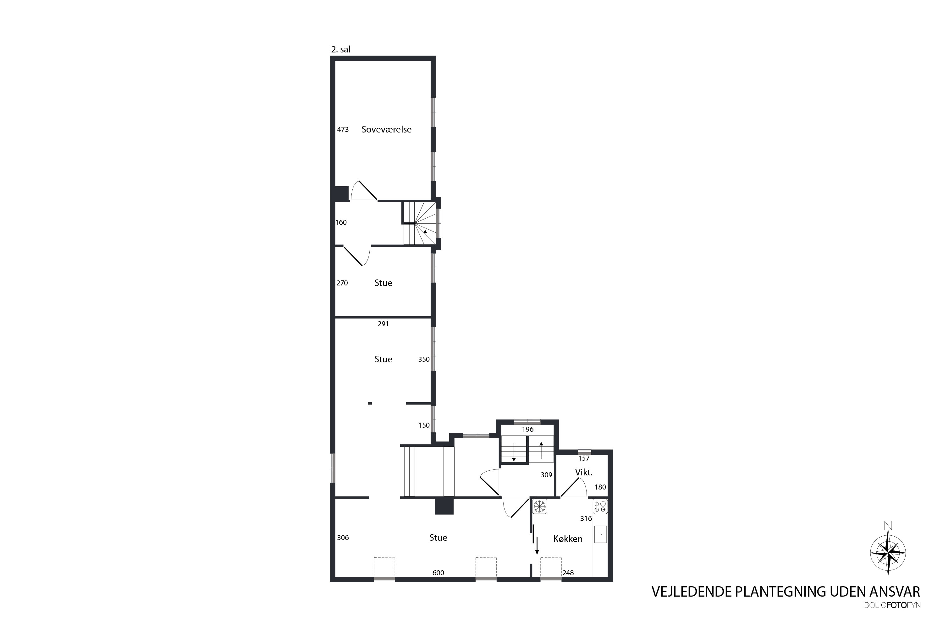 Plantegninger billede af Nedergade 26, 5000 Odense C