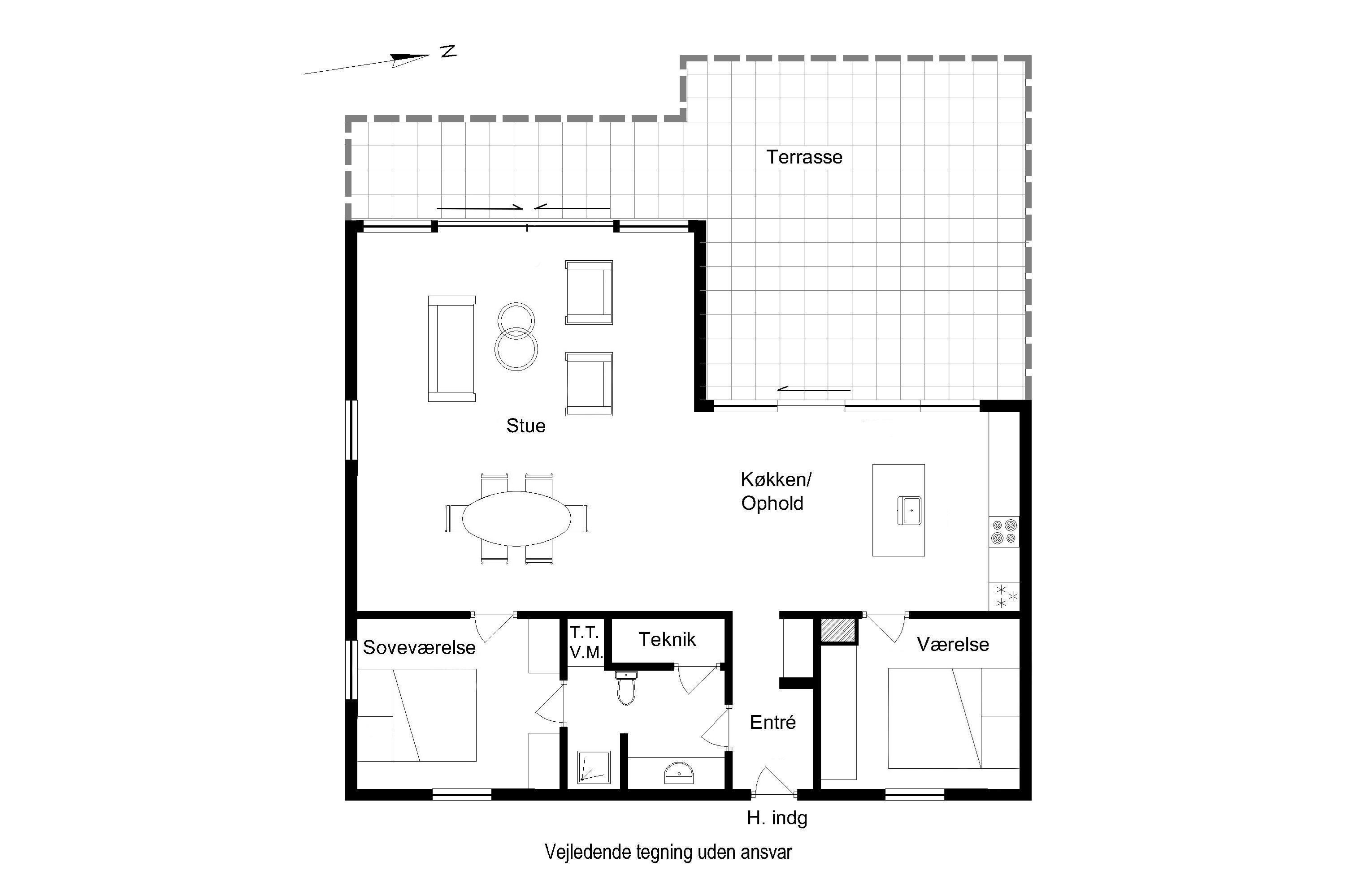 Plantegninger billede af Kulgrunden 1, st.. 1., 5500 Middelfart