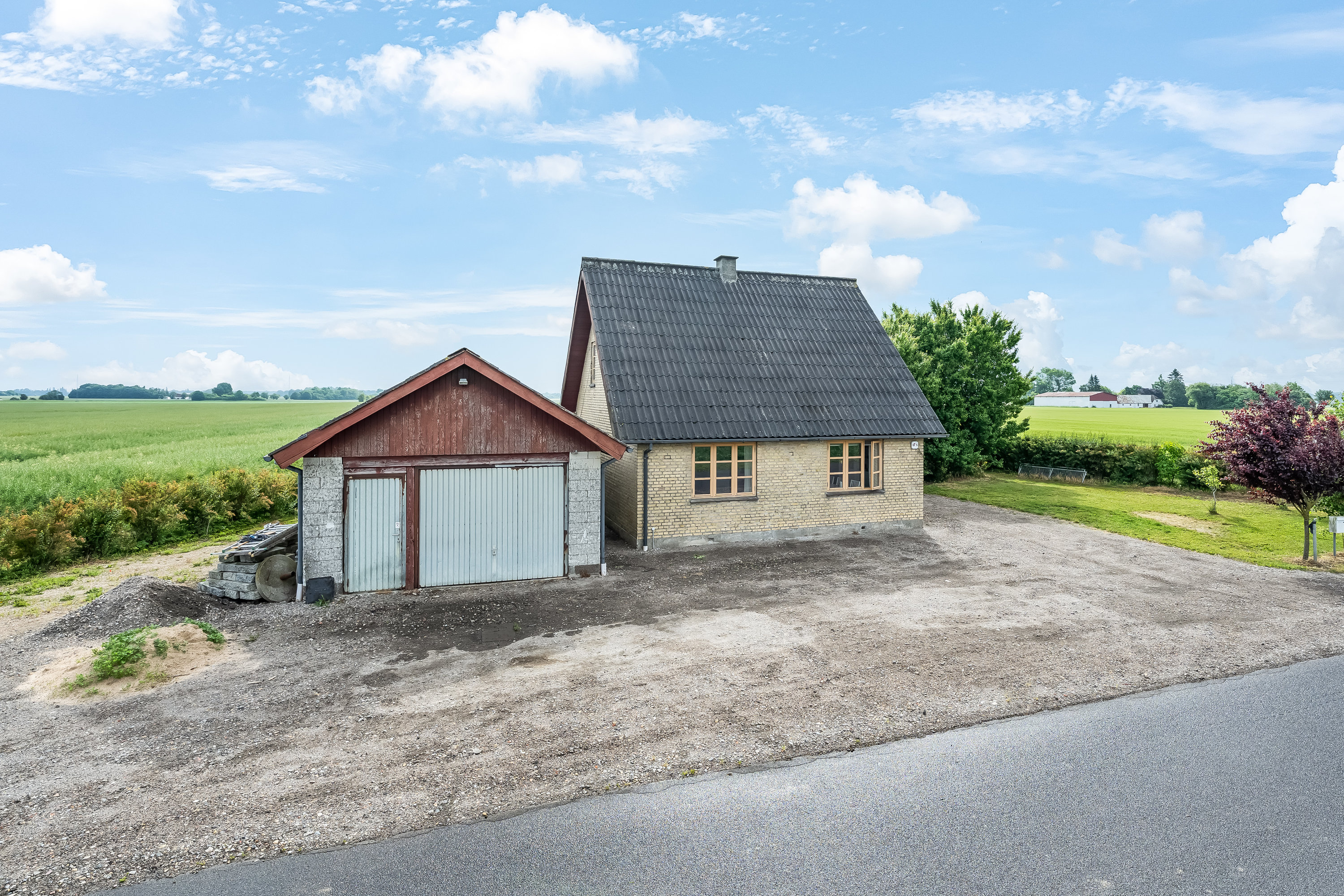 Villa: Mastefoto på Nordlundevej 145, V Nordlunde, 4900 Nakskov
