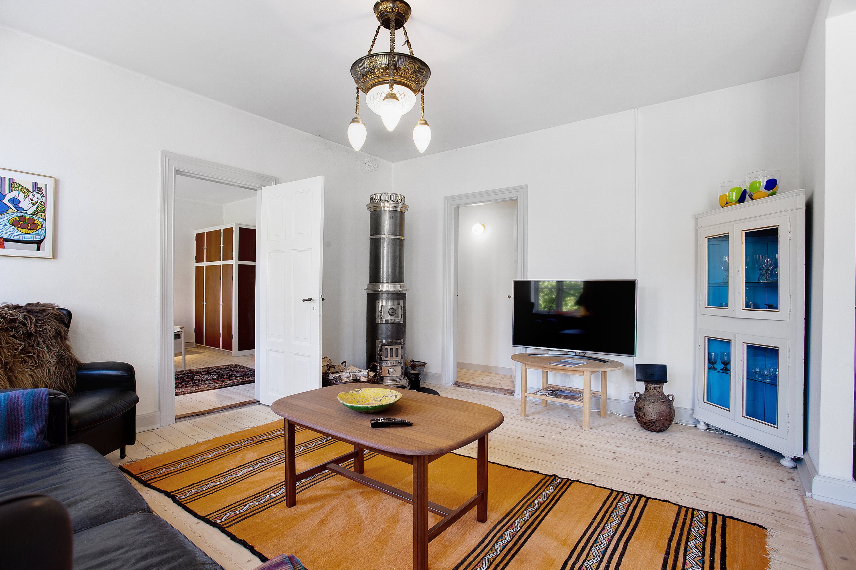 Fremhævet stue billede i fuldskærmstilstand. Billede af Hals Skolevej 1B, 2., Byrum, 9940 Læsø