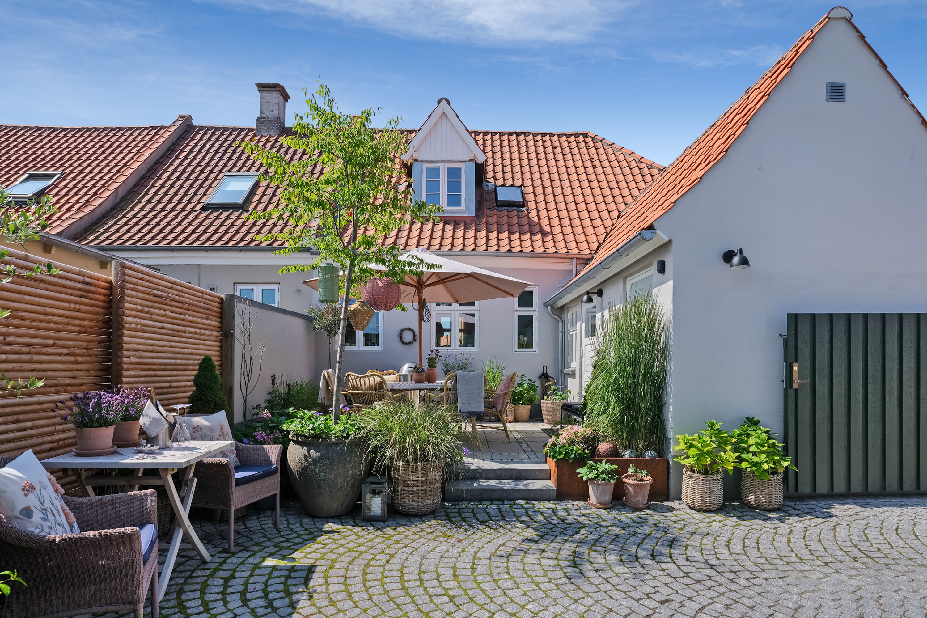 Miniaturebillede 1: terrasse. Billede af Buggesgade 21, 5500 Middelfart