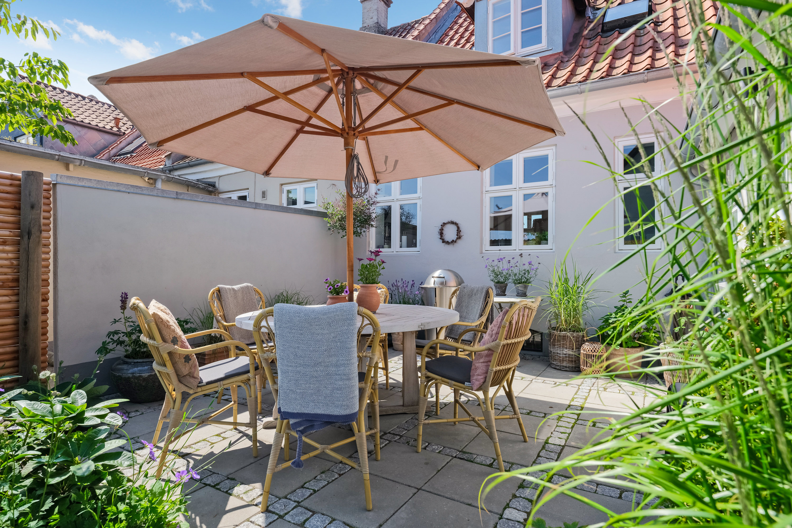 Fremhævet terrasse billede i fuldskærmstilstand. Billede af Buggesgade 21, 5500 Middelfart