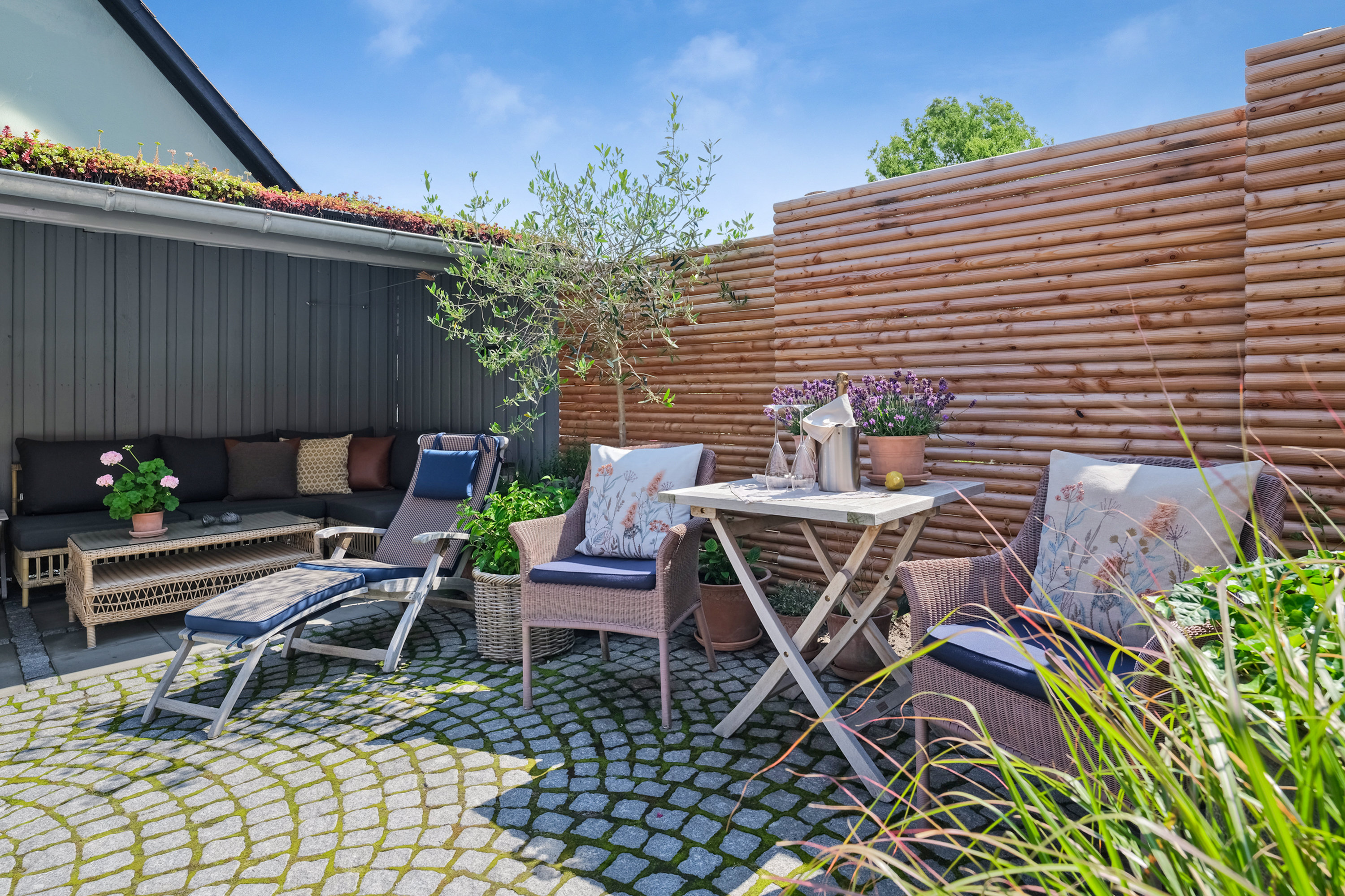 Fremhævet terrasse billede i fuldskærmstilstand. Billede af Buggesgade 21, 5500 Middelfart