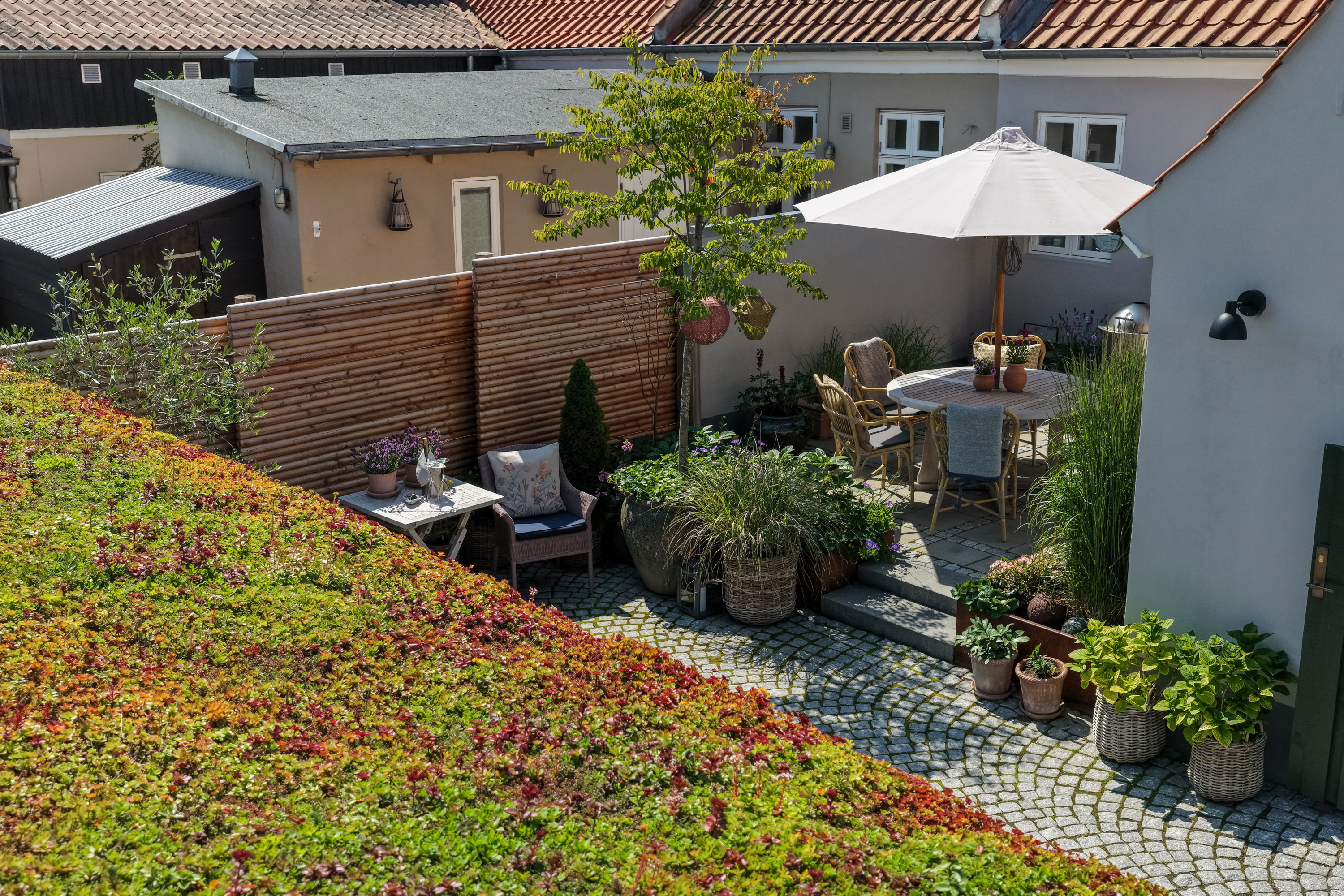Fremhævet terrasse billede i fuldskærmstilstand. Billede af Buggesgade 21, 5500 Middelfart