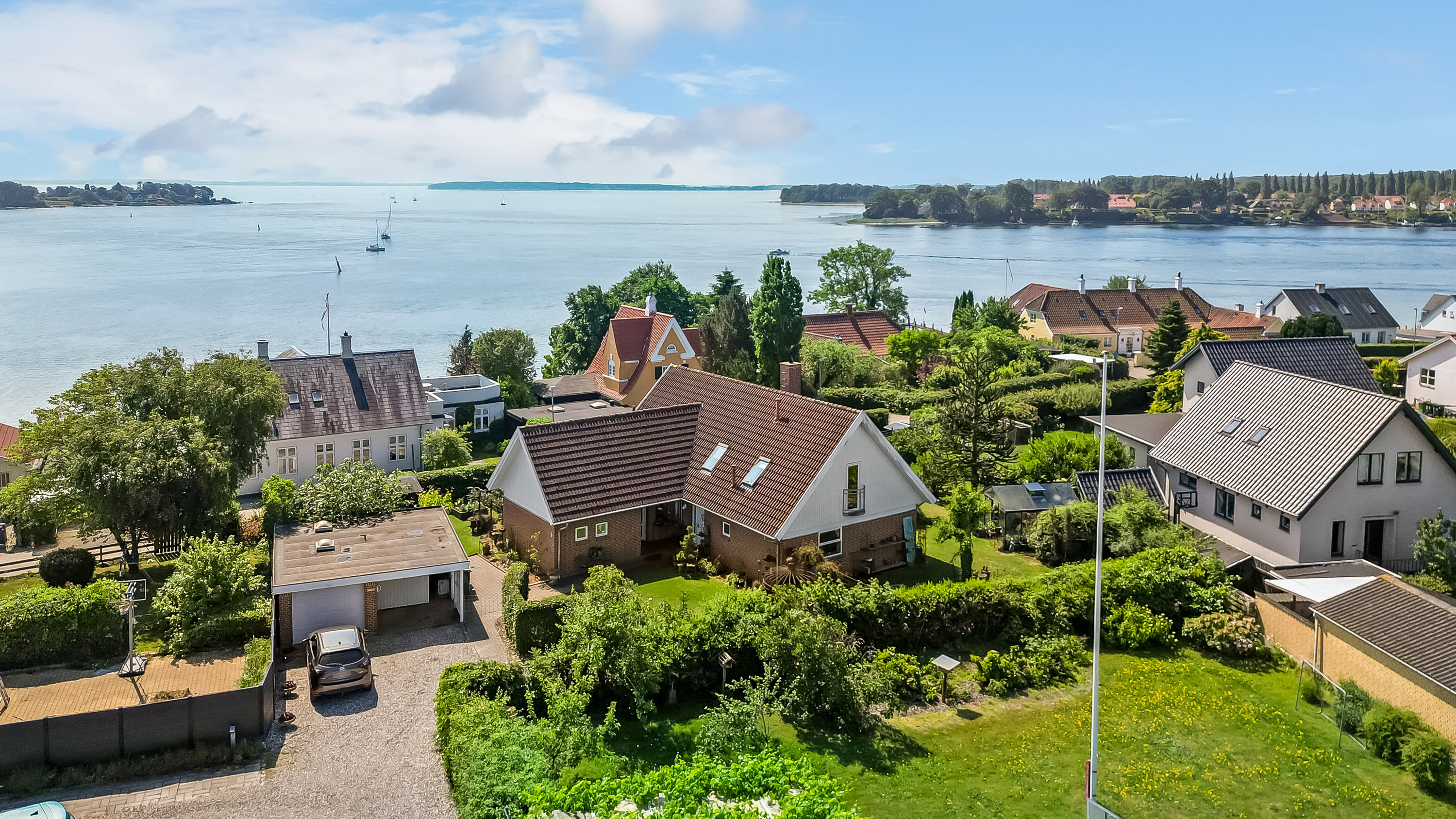 Villa: Område på Bjarkesvej 6, Thurø, 5700 Svendborg