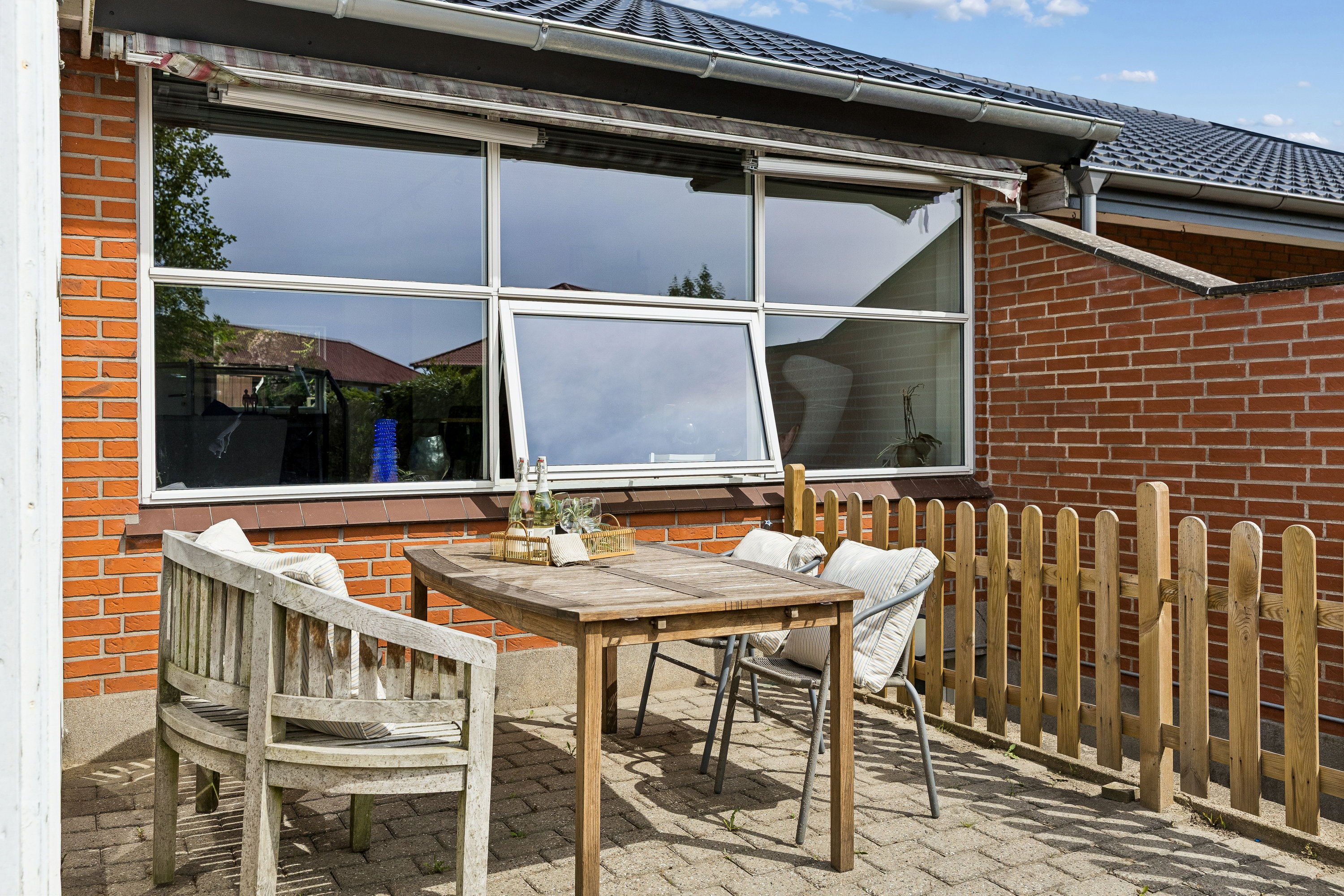 Fremhævet terrasse billede i fuldskærmstilstand. Billede af Tingvallavej 55, Tarup, 5210 Odense NV