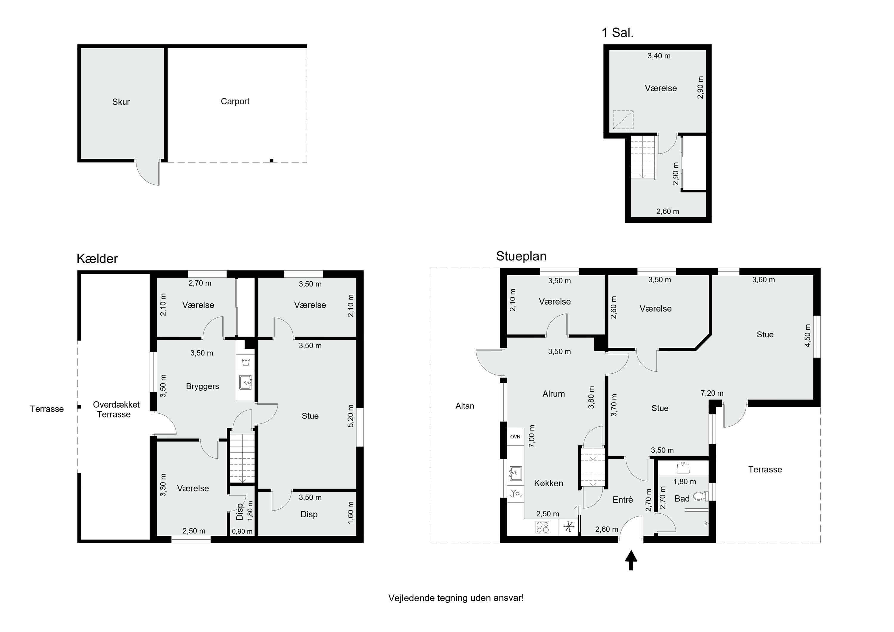 Plantegninger billede af Drosselvej 19, 8800 Viborg