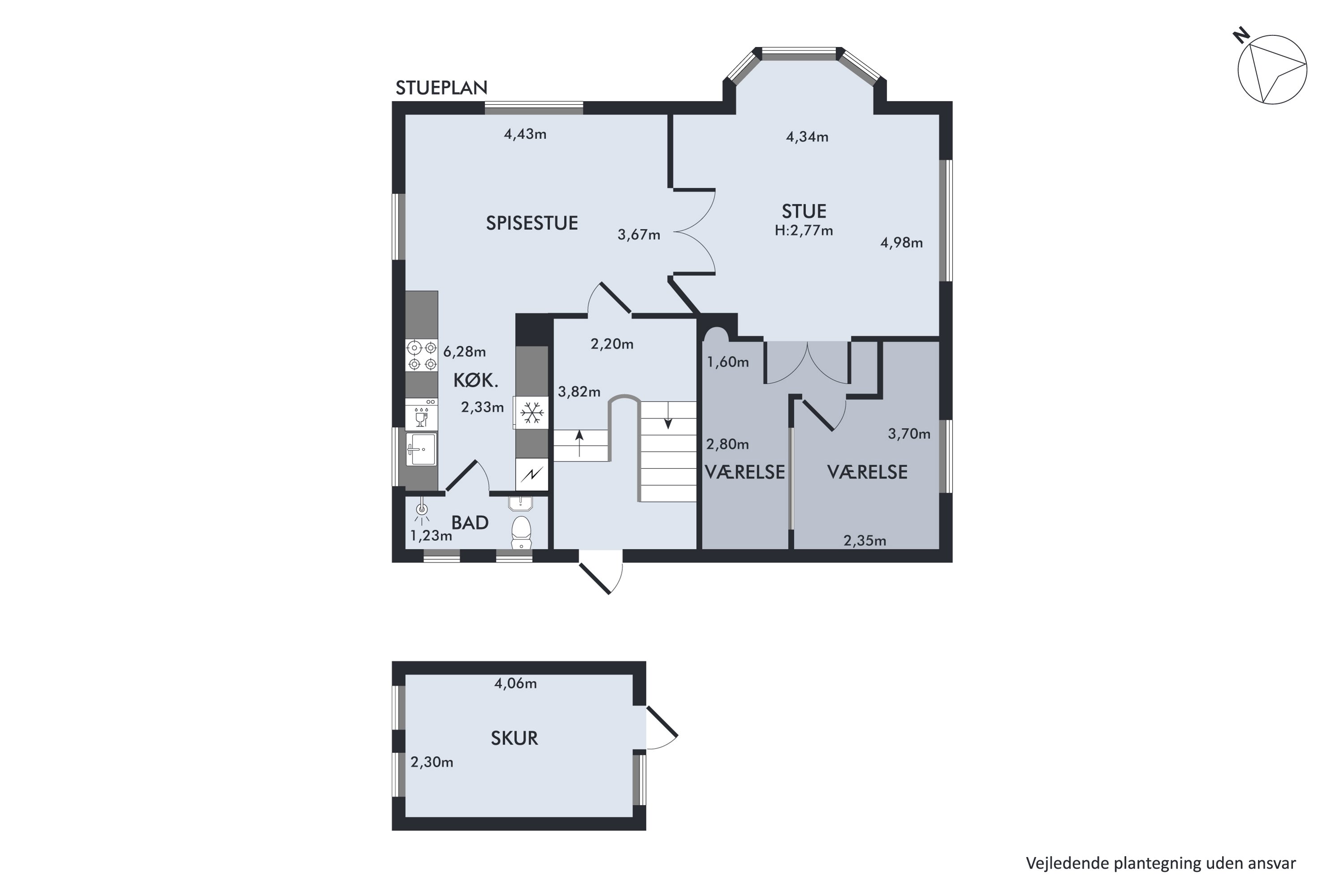 Plantegninger billede af Kastrupvej 35, st., 2300 København S