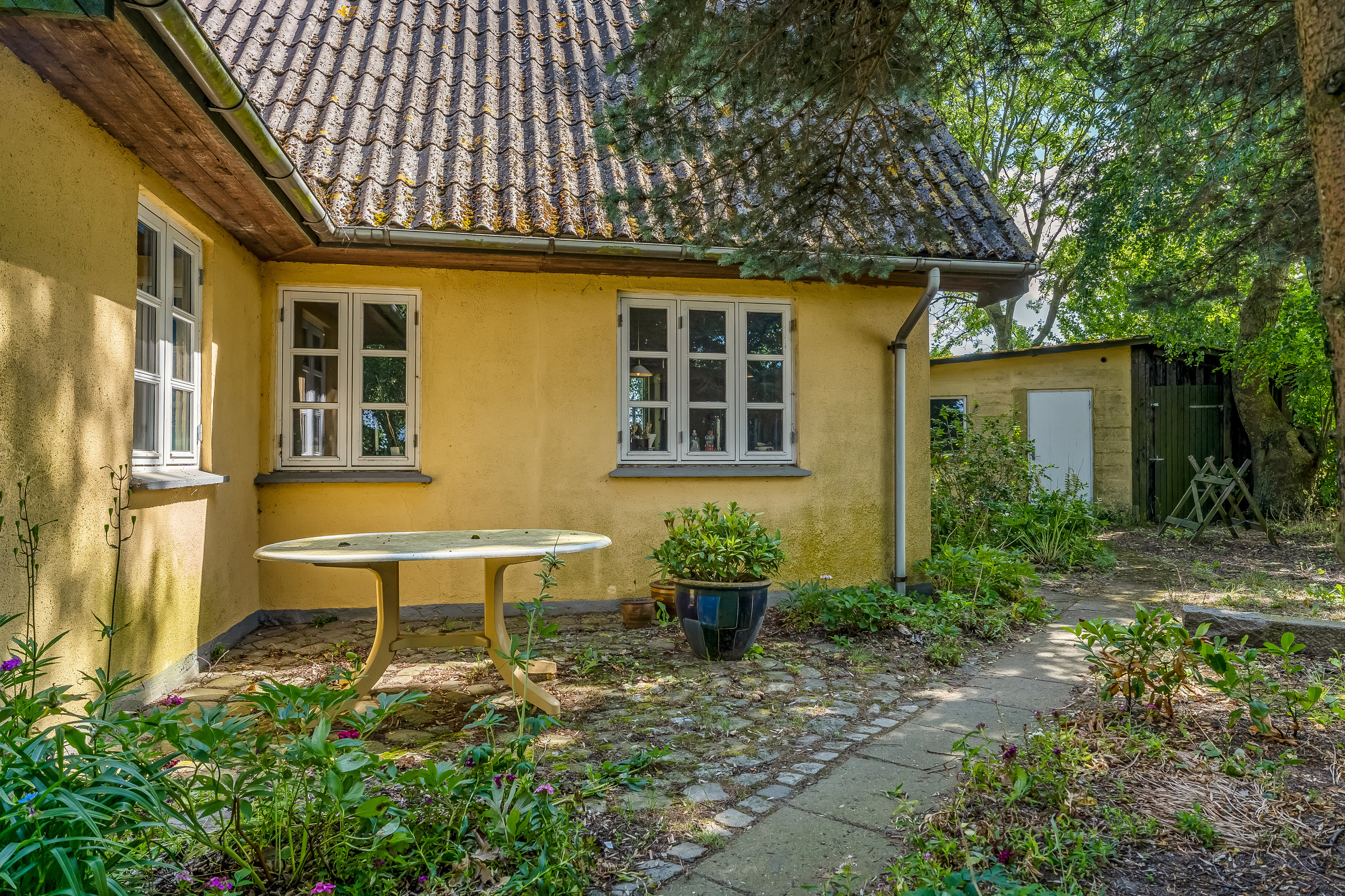 Fremhævet terrasse billede i fuldskærmstilstand. Billede af Toftevej 108, Vindeby, 4913 Horslunde