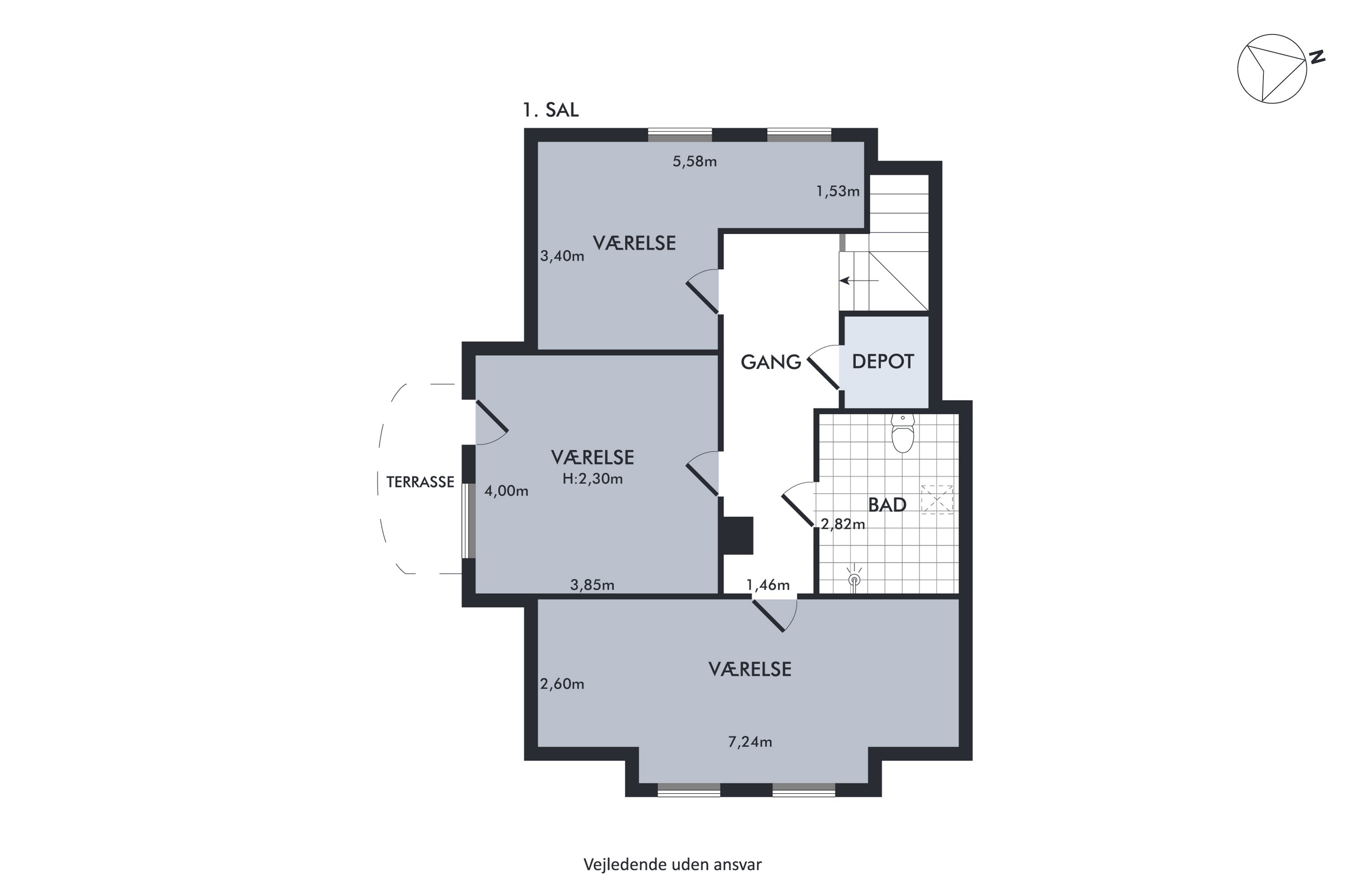 Plantegninger billede af Manhøj 7, Avnbøl, 6400 Sønderborg