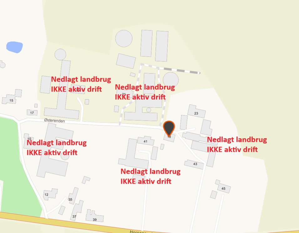 Fremhævet  billede i fuldskærmstilstand. Billede af Østerenden 18, Hornborg, 8762 Flemming