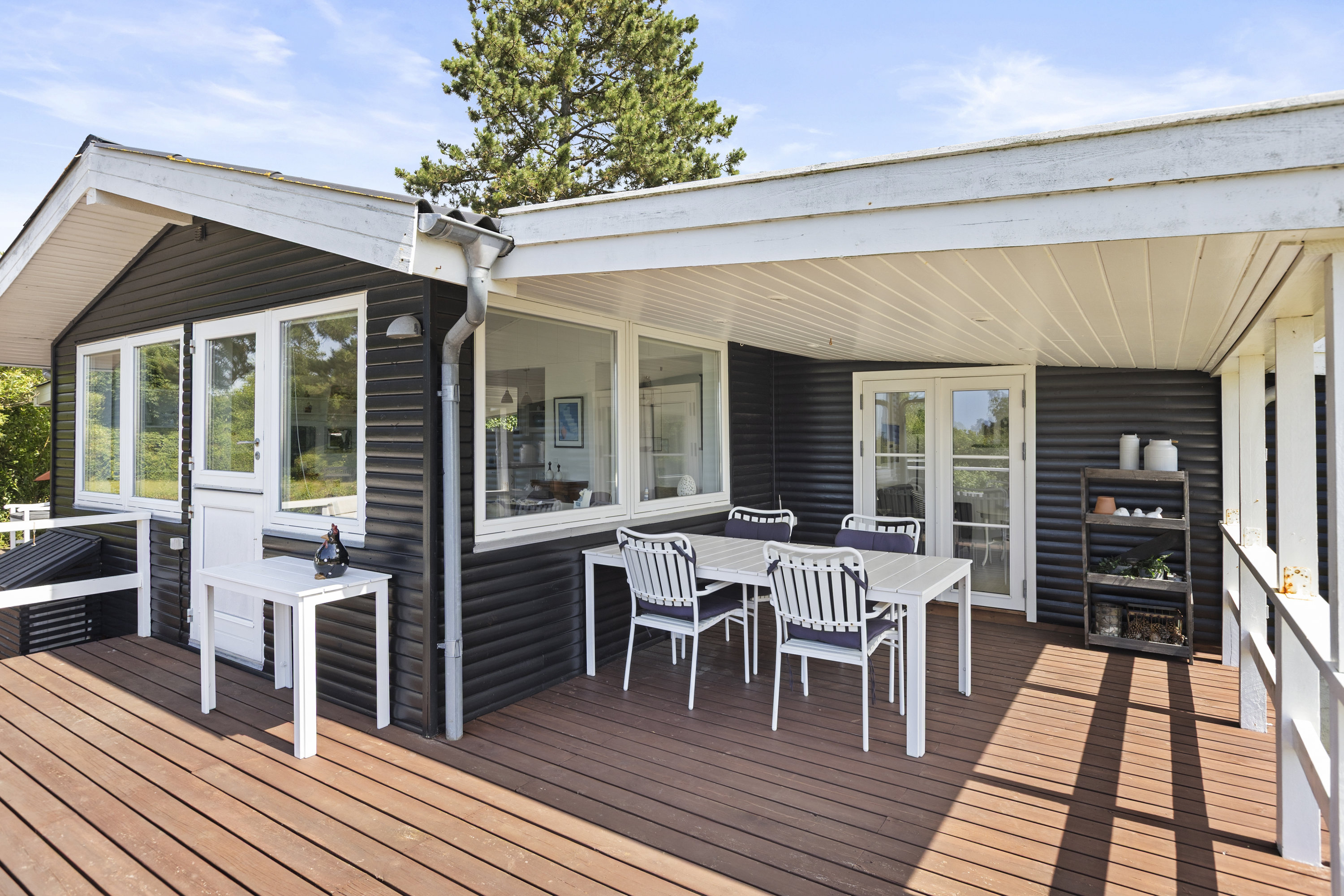 Fremhævet terrasse billede i fuldskærmstilstand. Billede af Dalkærvej 12, Næsby Strand, 4200 Slagelse