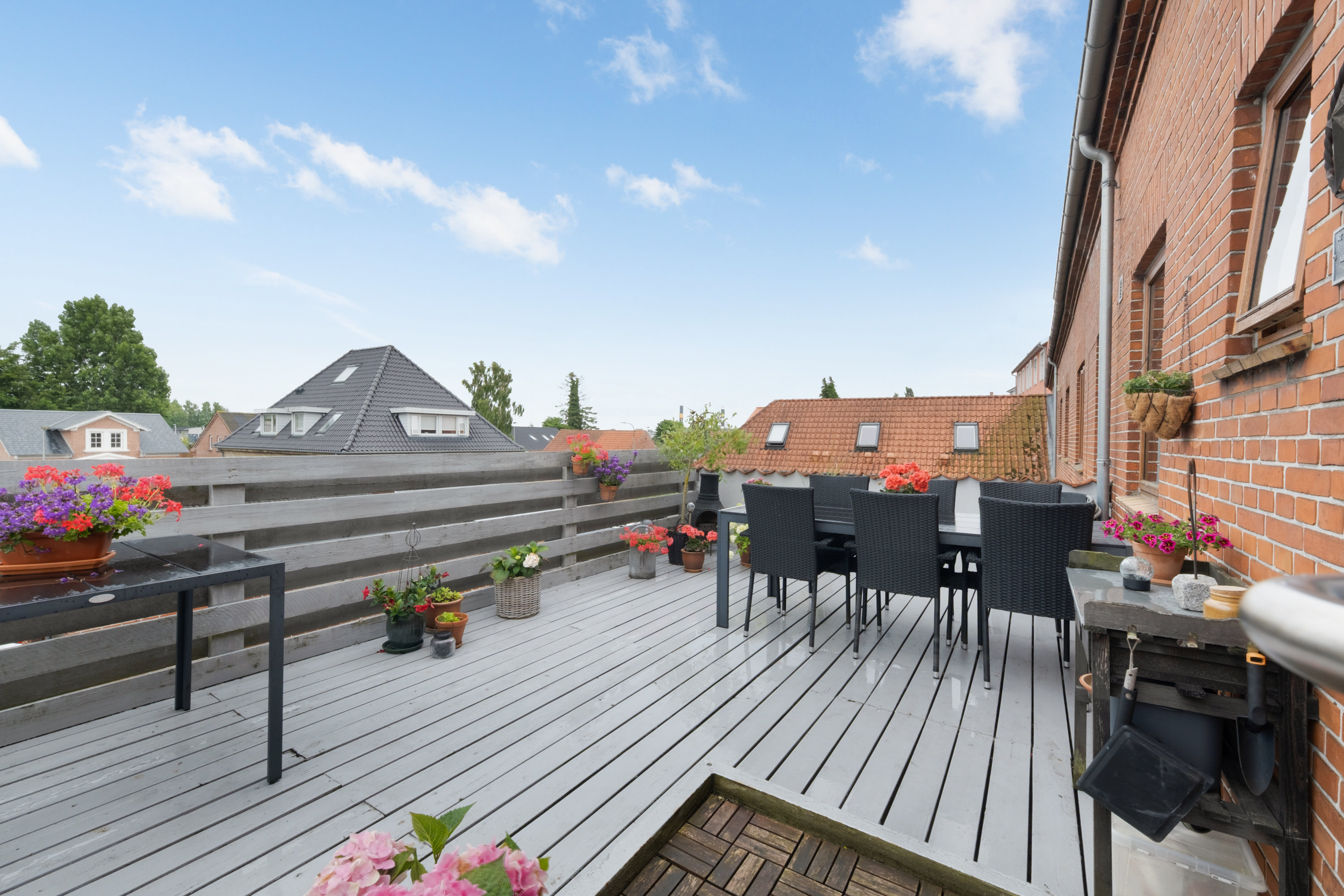 Fremhævet terrasse billede i fuldskærmstilstand. Billede af Knudshovedvej 51, 1., 5800 Nyborg