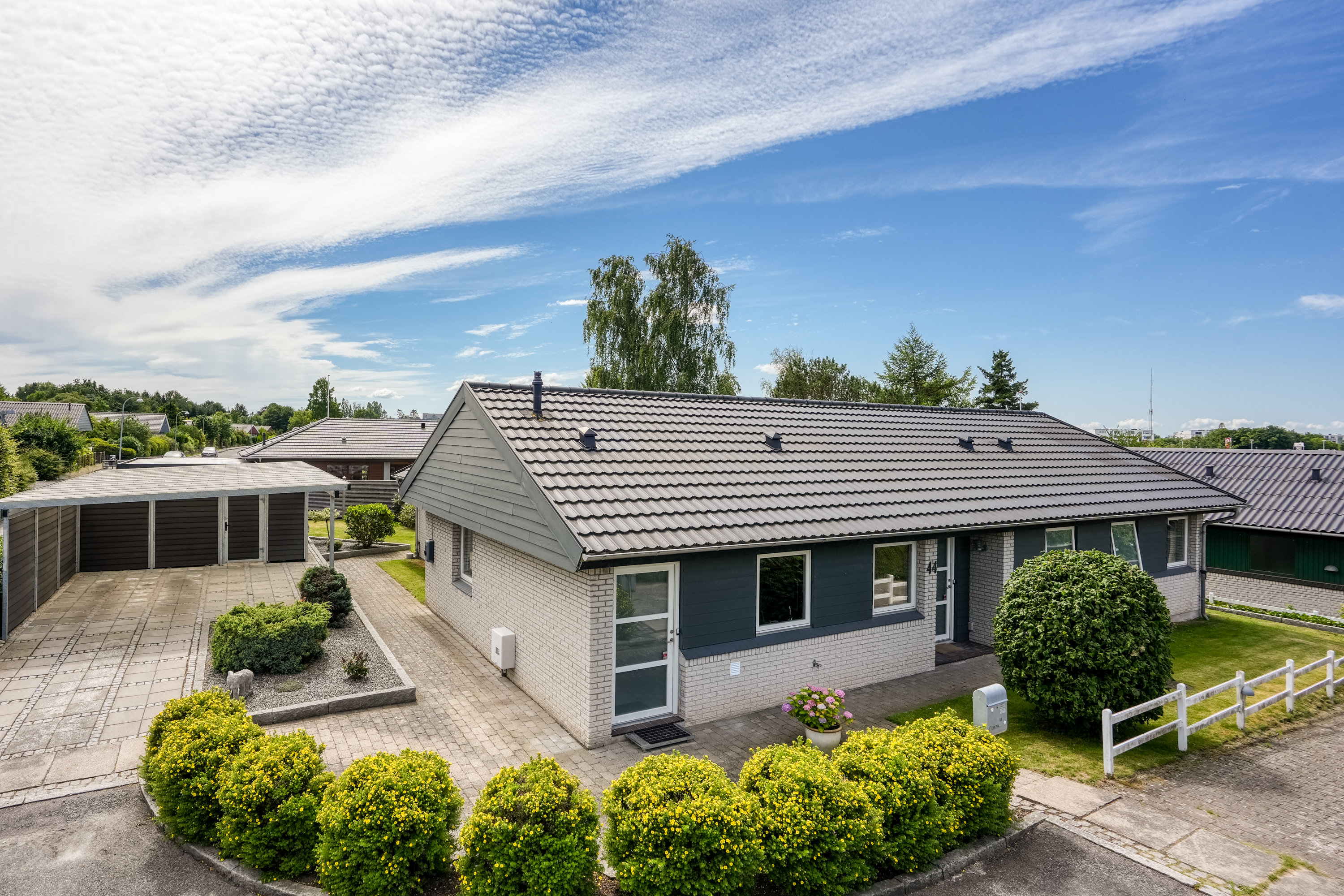 Villa: Facade på Ulborgvej 44, 2760 Måløv