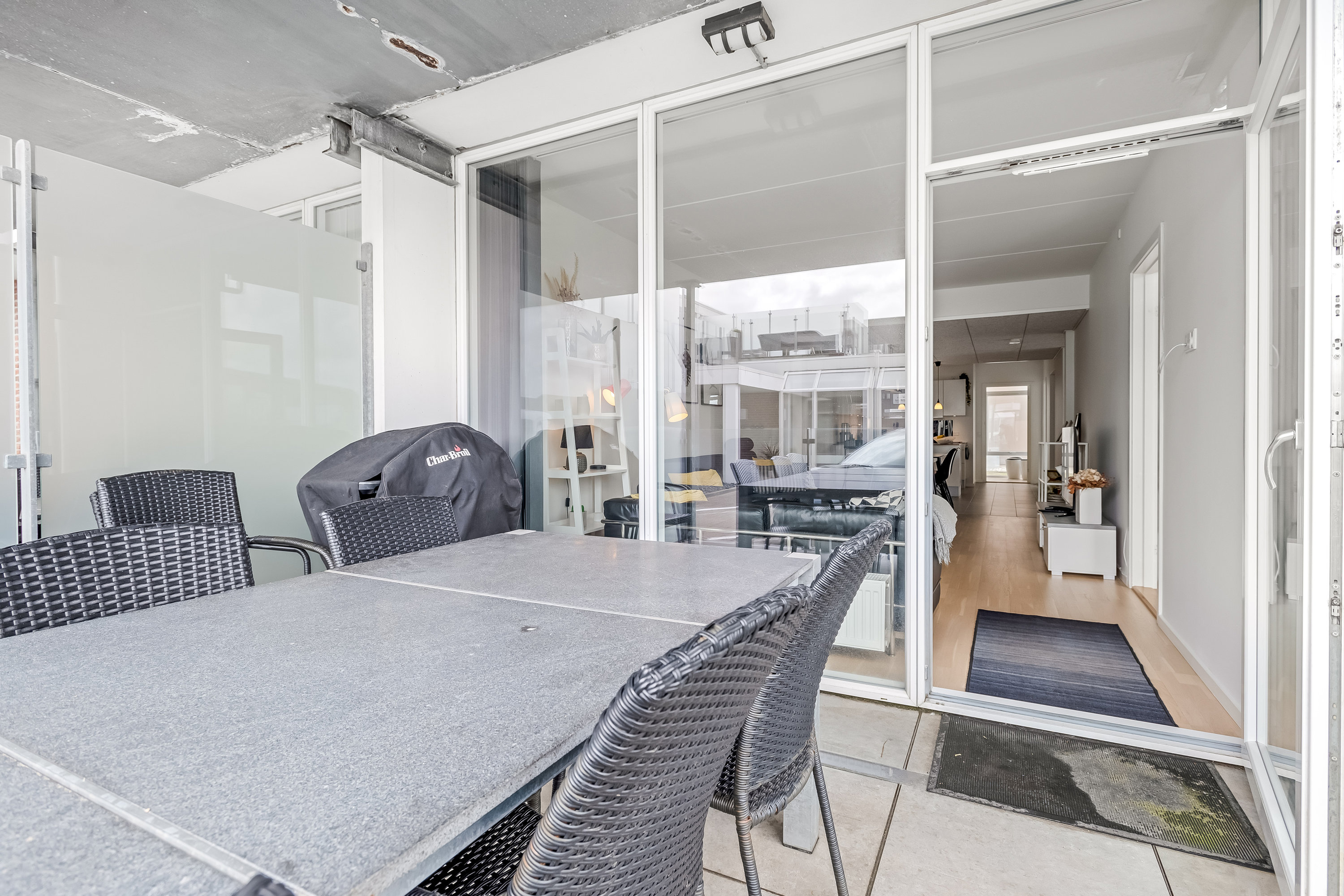 Fremhævet overdækket terrasse billede i fuldskærmstilstand. Billede af Lodbergsvej 245E, Søndervig, 6950 Ringkøbing