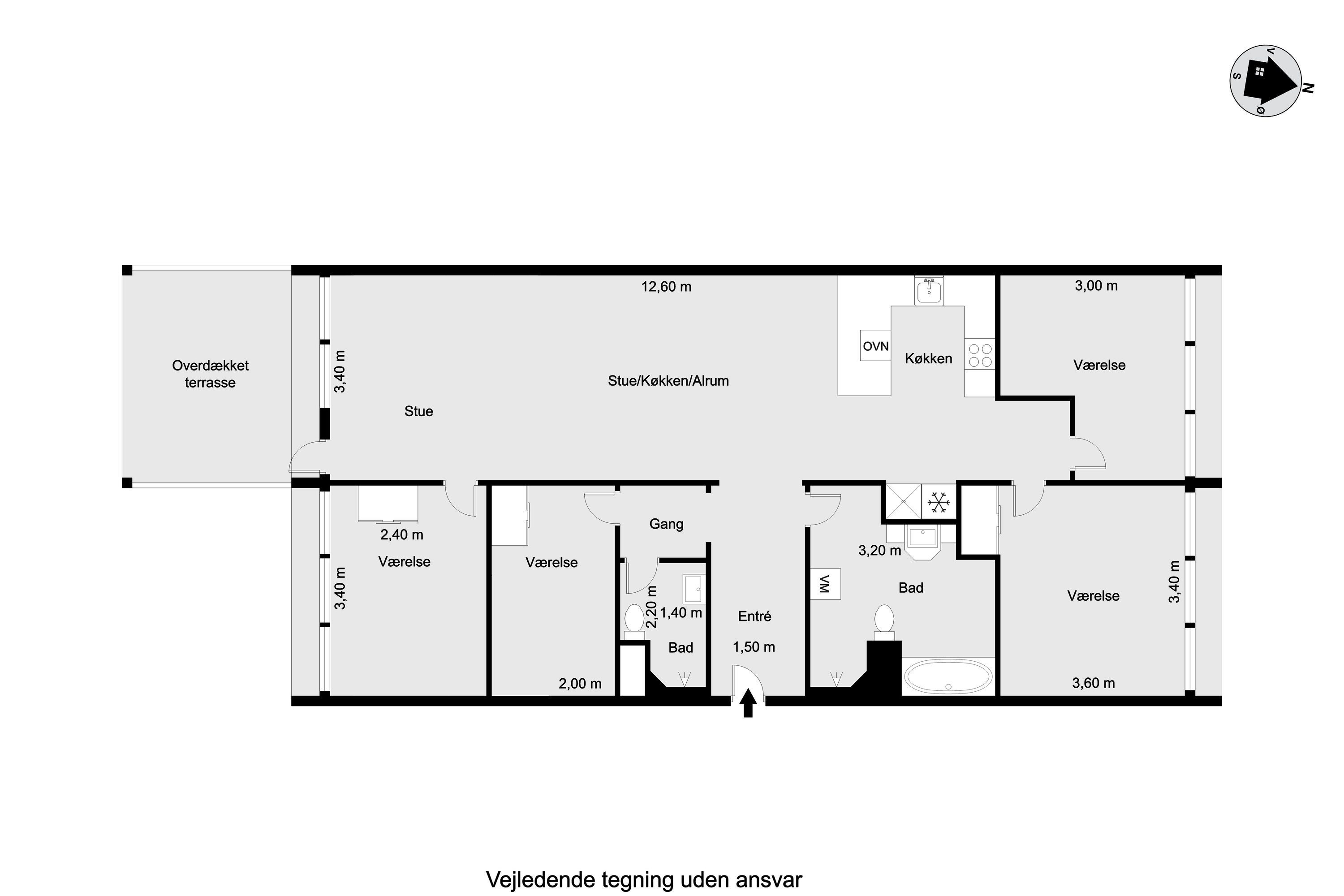 Plantegninger billede af Lodbergsvej 245E, Søndervig, 6950 Ringkøbing