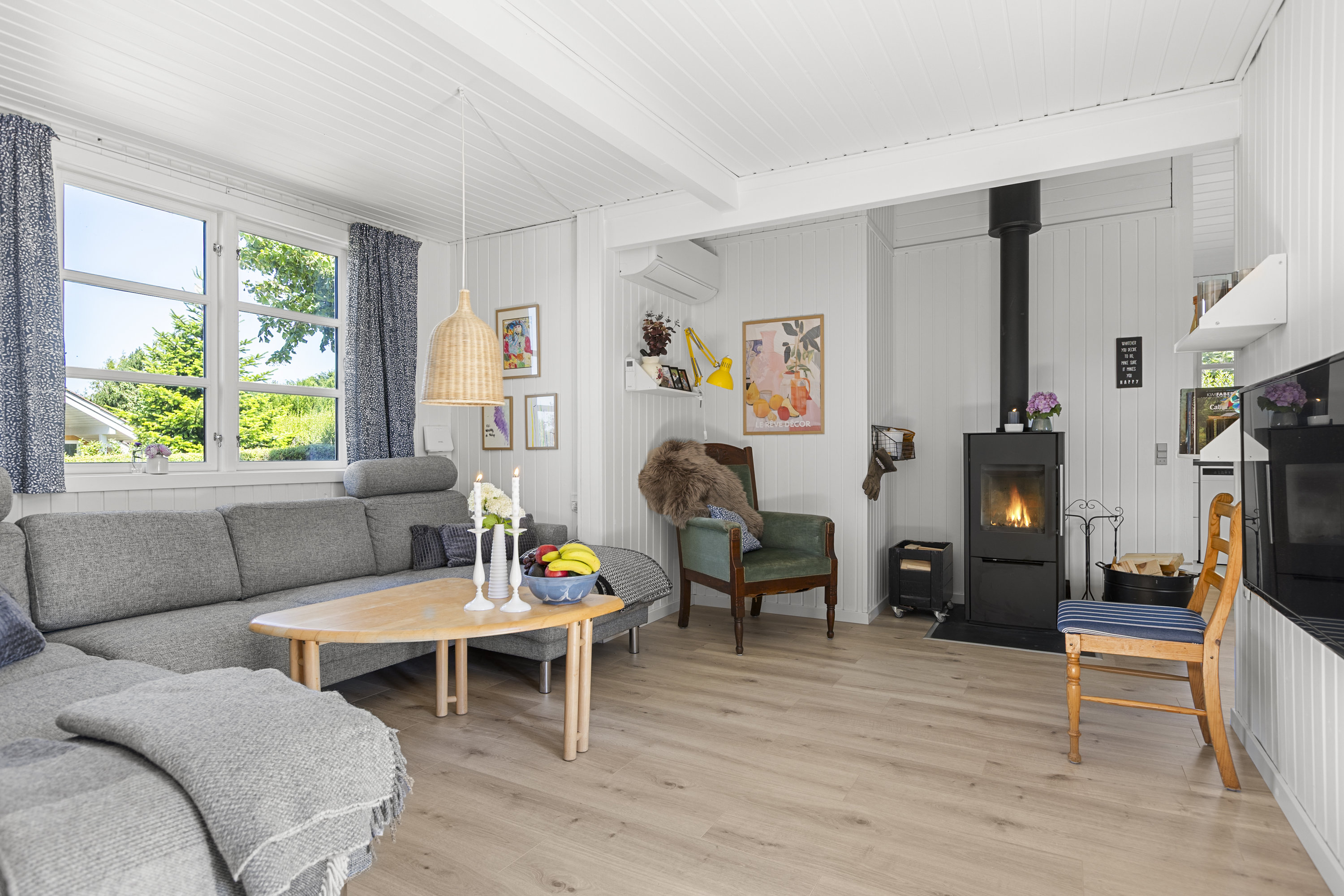 Miniaturebillede 1: stue. Billede af Højgårdsvej 9, Næsby Strand, 4200 Slagelse