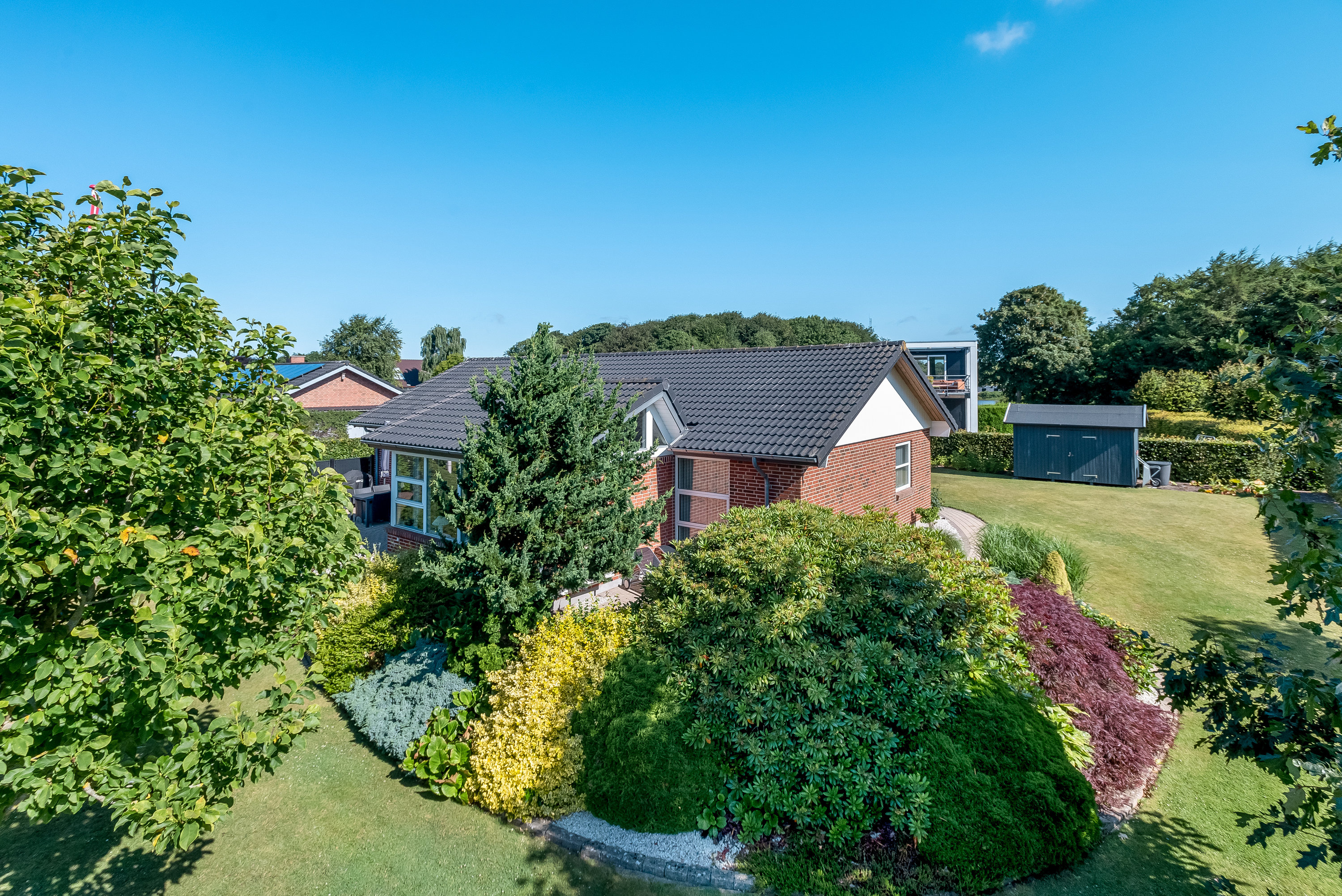 Villa: Ejendommen på Vedbendvej 8, Mejdal, 7500 Holstebro