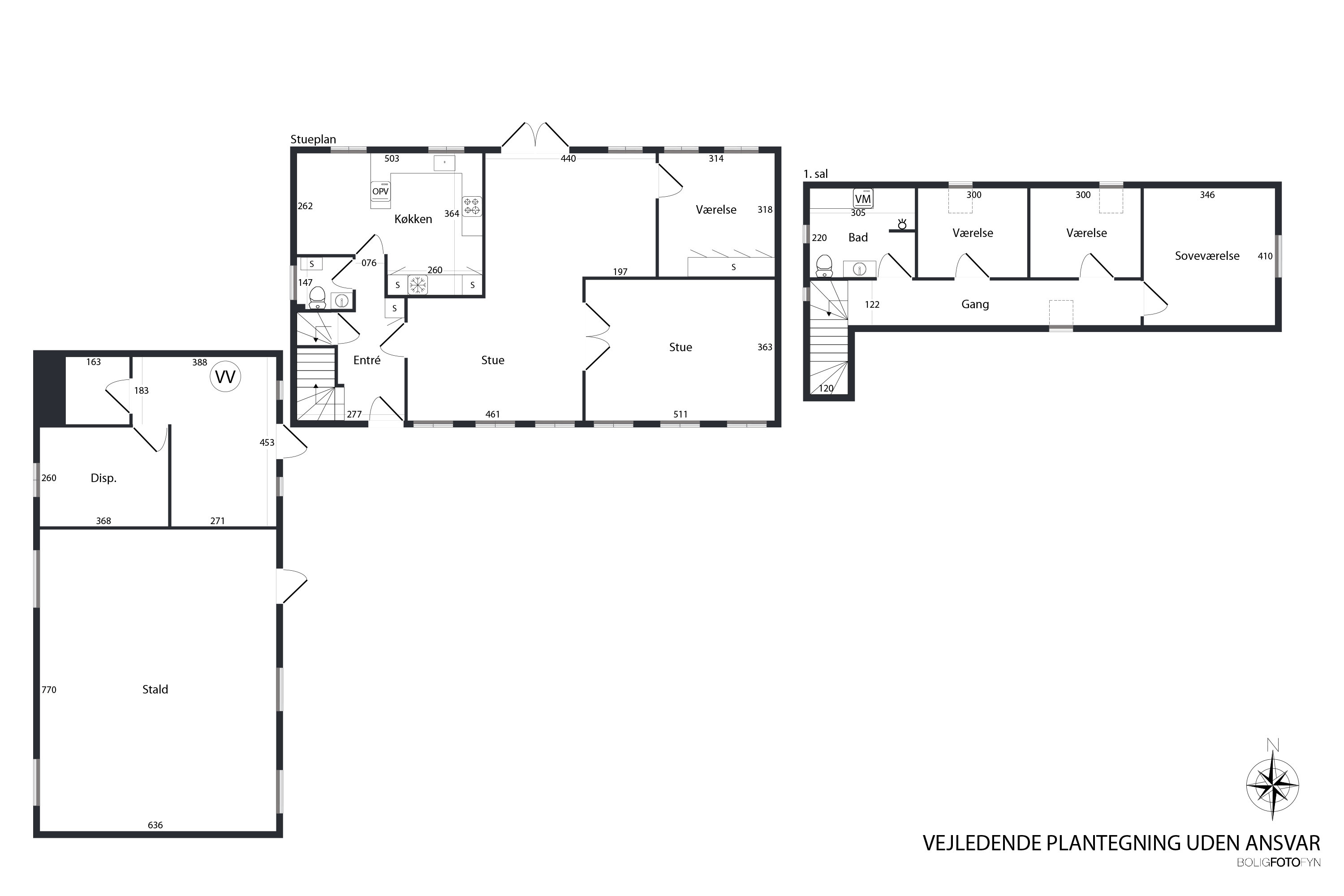 Plantegninger billede af Gravergyden 10, Sydmarken, 5690 Tommerup