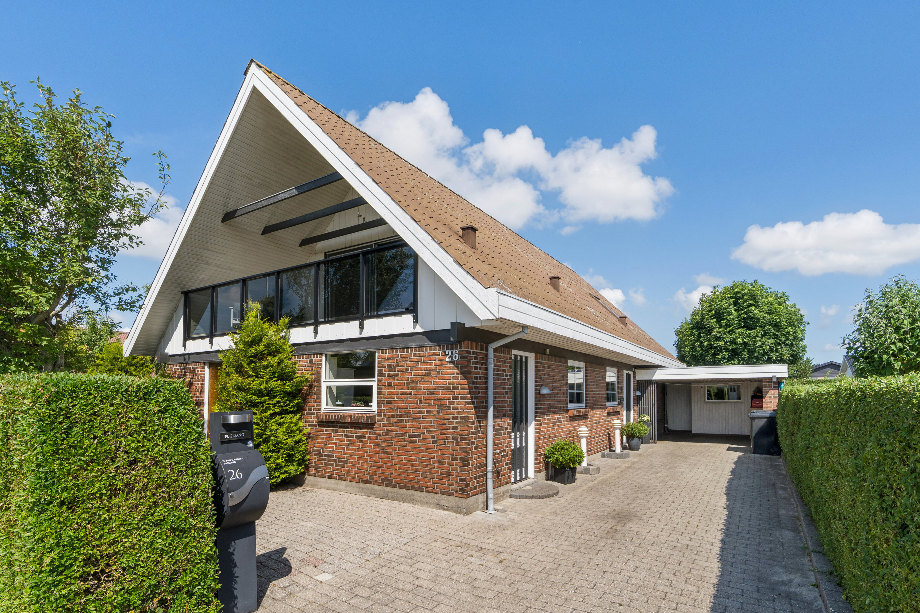 Villa: Facade på Syrenvej 26, 7700 Thisted